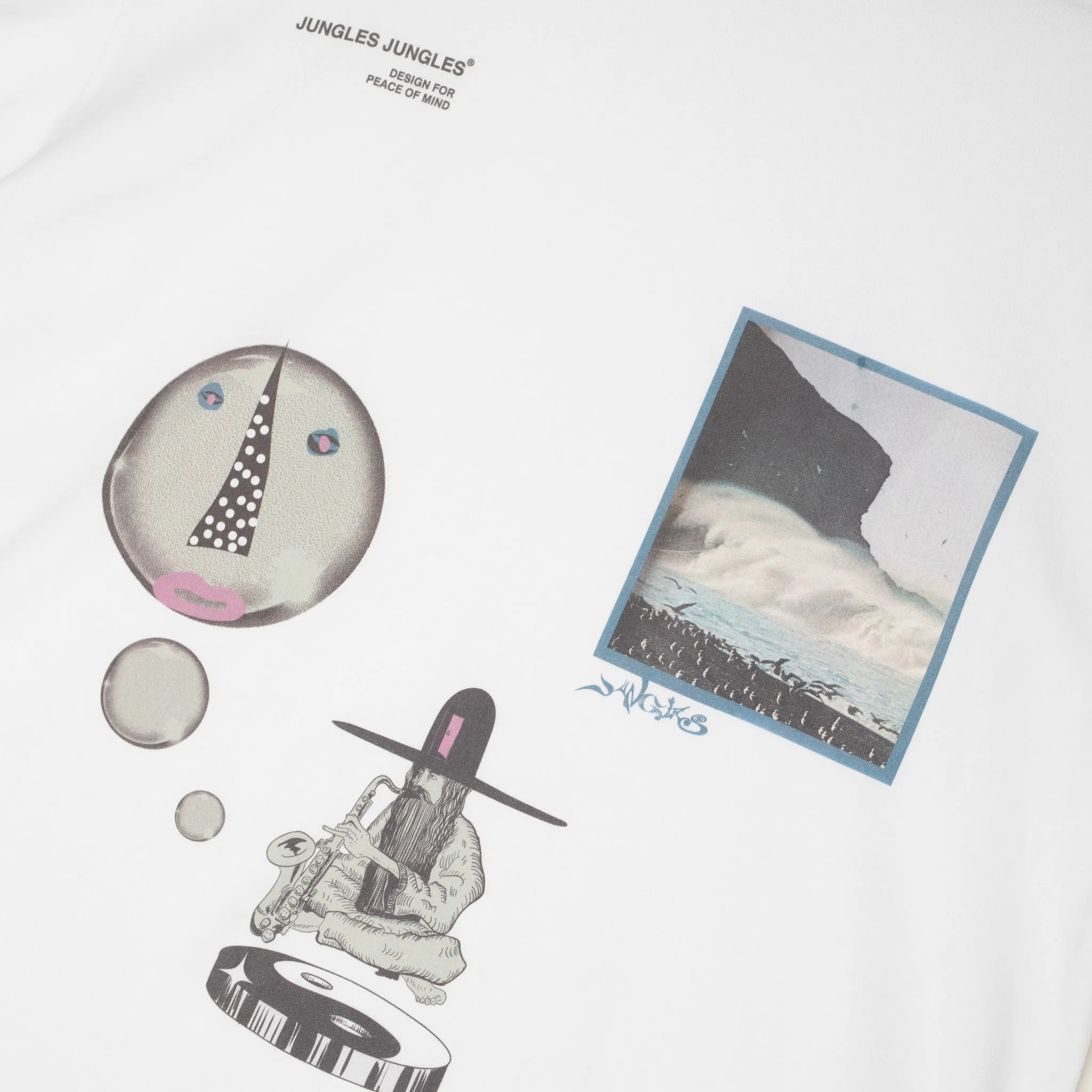Design For Peace of Mind T-shirt sold by Junglesjungles product image thumbnail 3