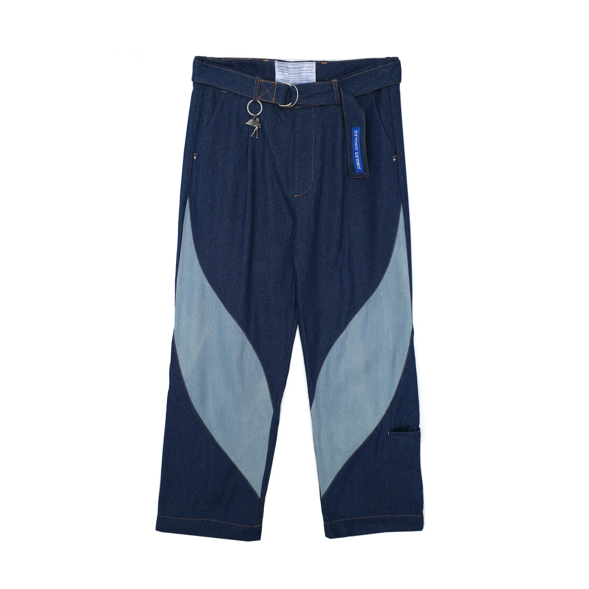 Denim Slant Pant sold by Junglesjungles