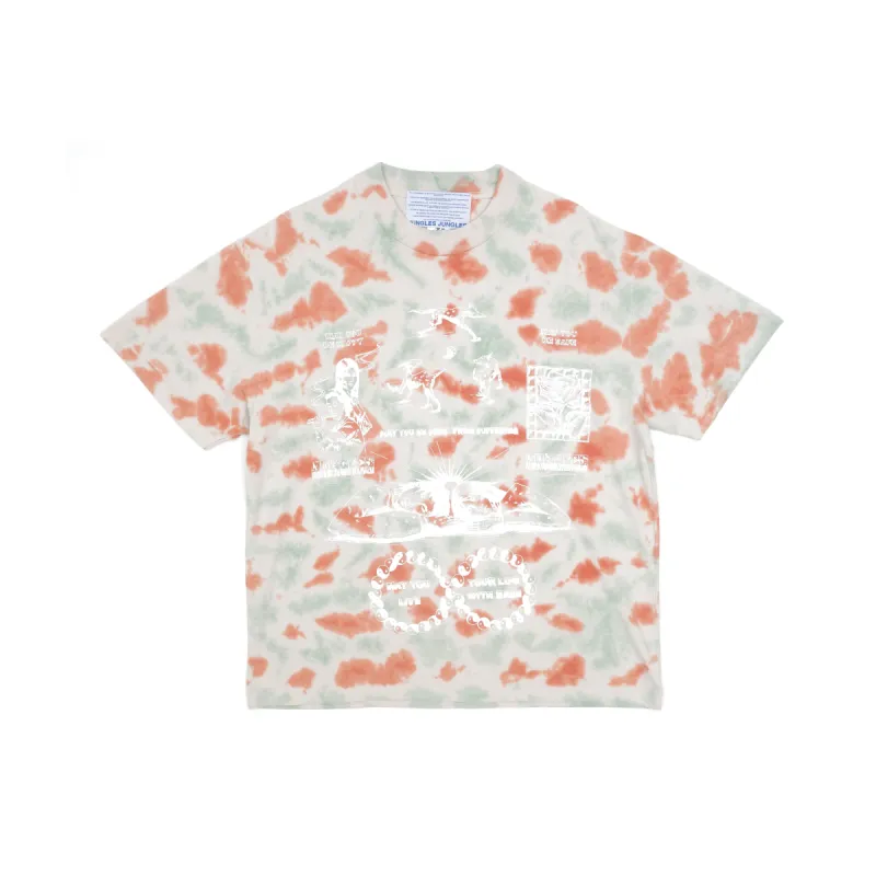 USD Live Your Life With Ease Tie Dye Tee sold by Junglesjungles