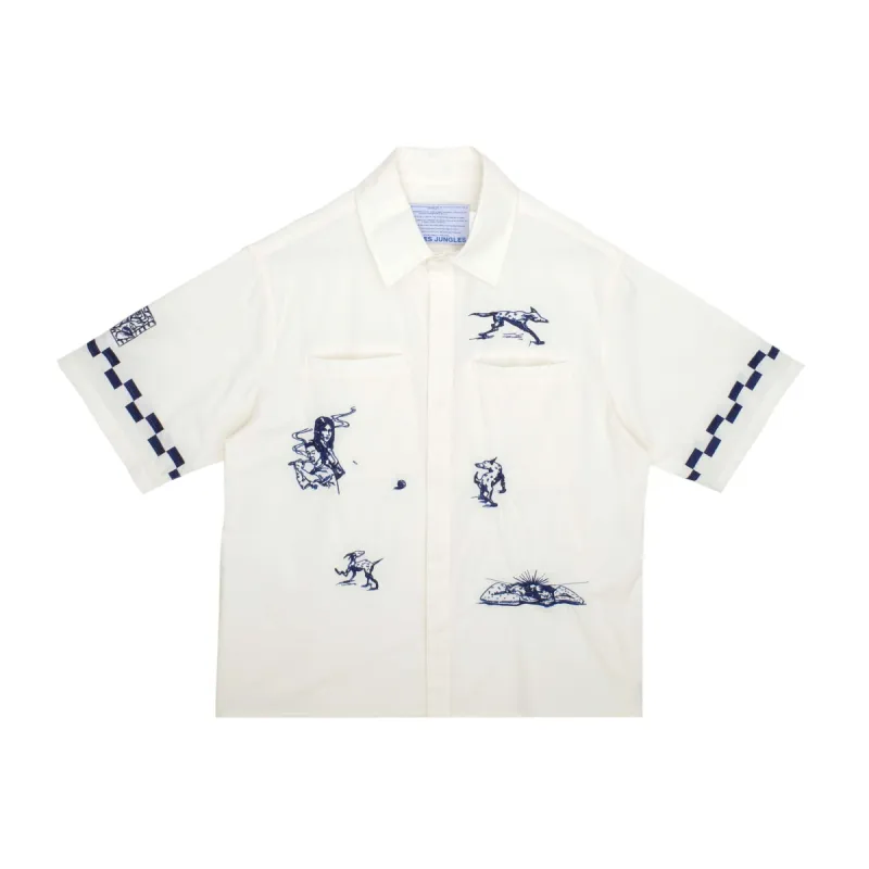 USD Live Your Life With Ease Button Up Shirt sold by Junglesjungles