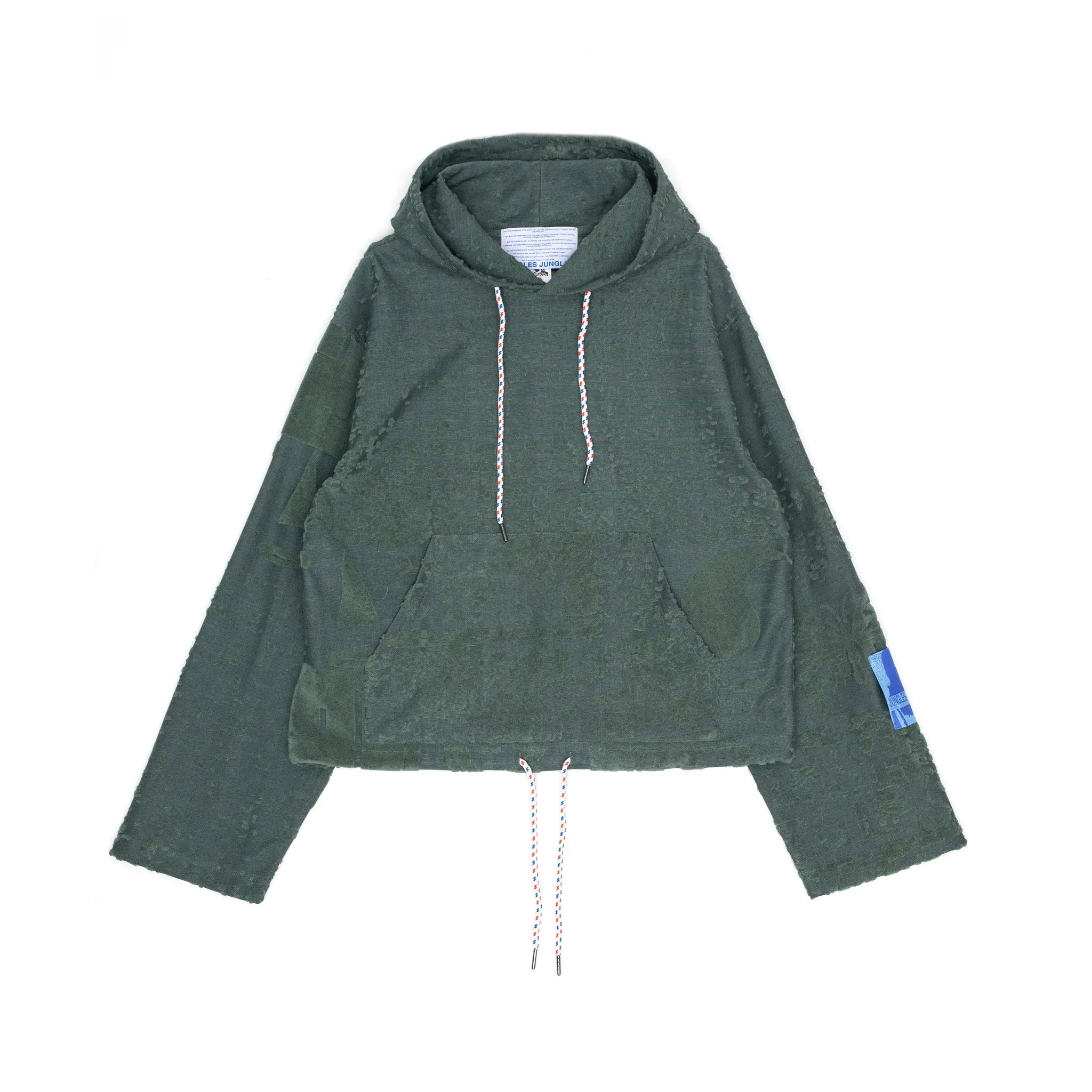 Terry Towelling Symbols Hoodie sold by Junglesjungles