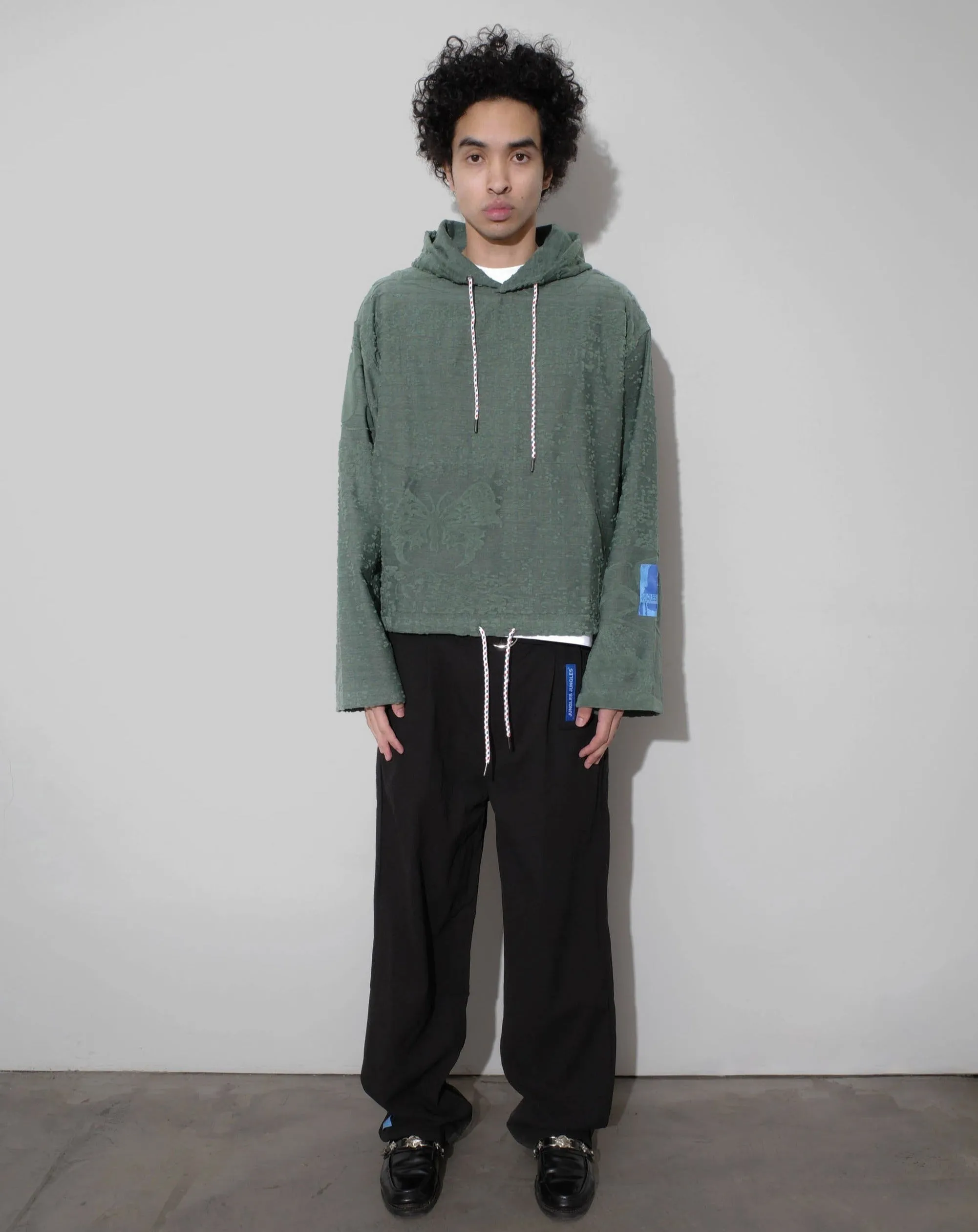 Terry Towelling Symbols Hoodie sold by Junglesjungles product image thumbnail 2