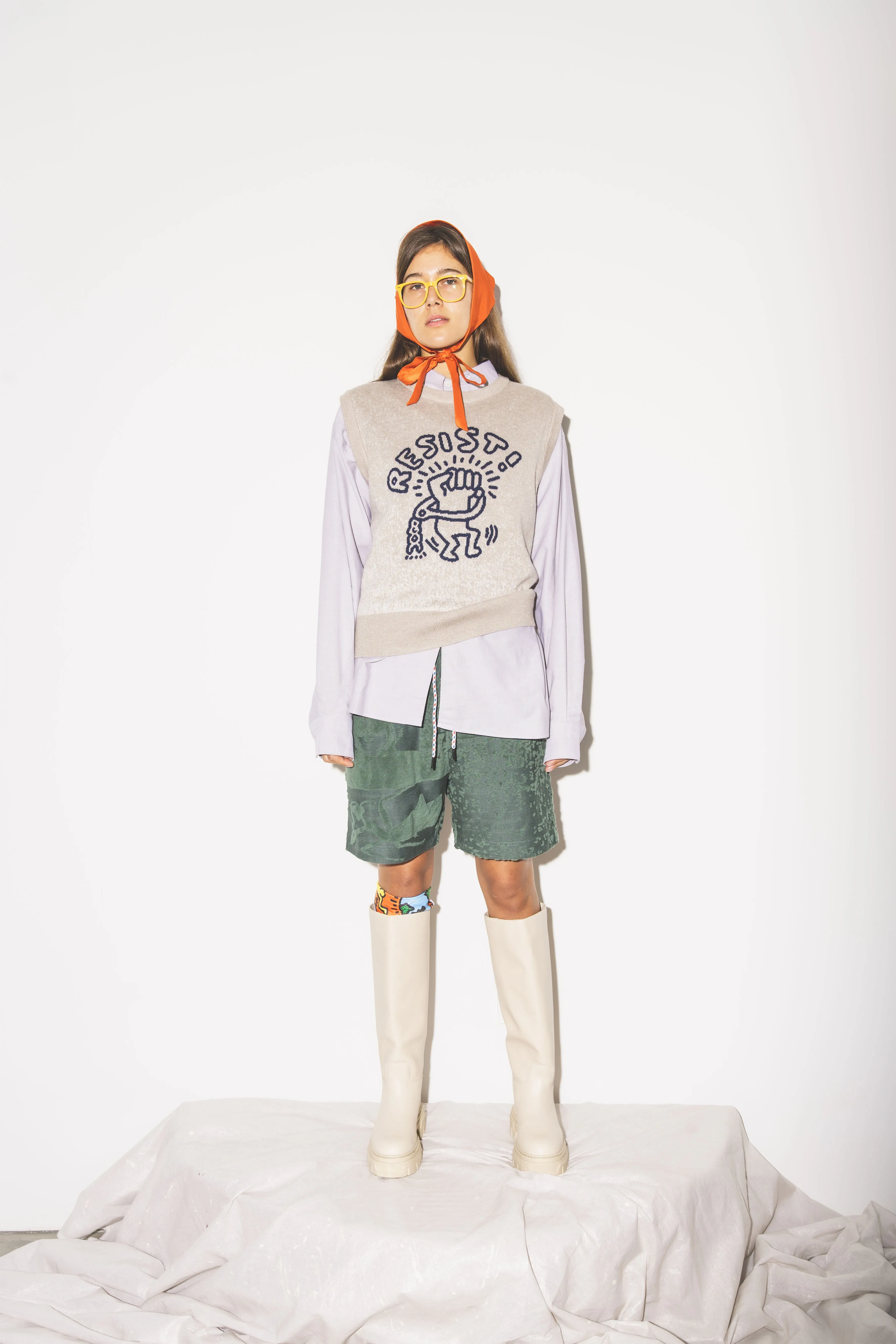 Resist Knit Vest sold by Junglesjungles product image thumbnail 2