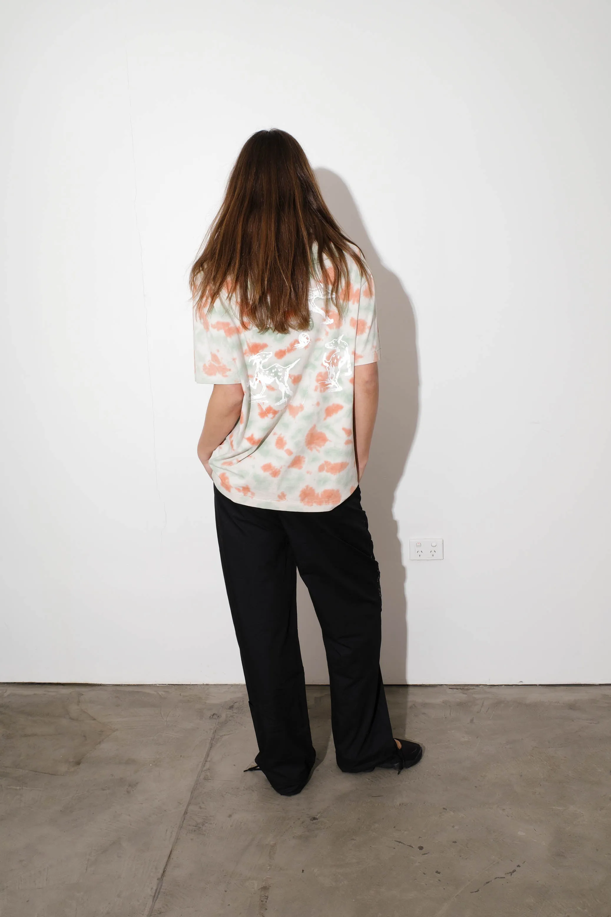 Live Your Life With Ease Tie Dye Tee sold by Junglesjungles product image thumbnail 4