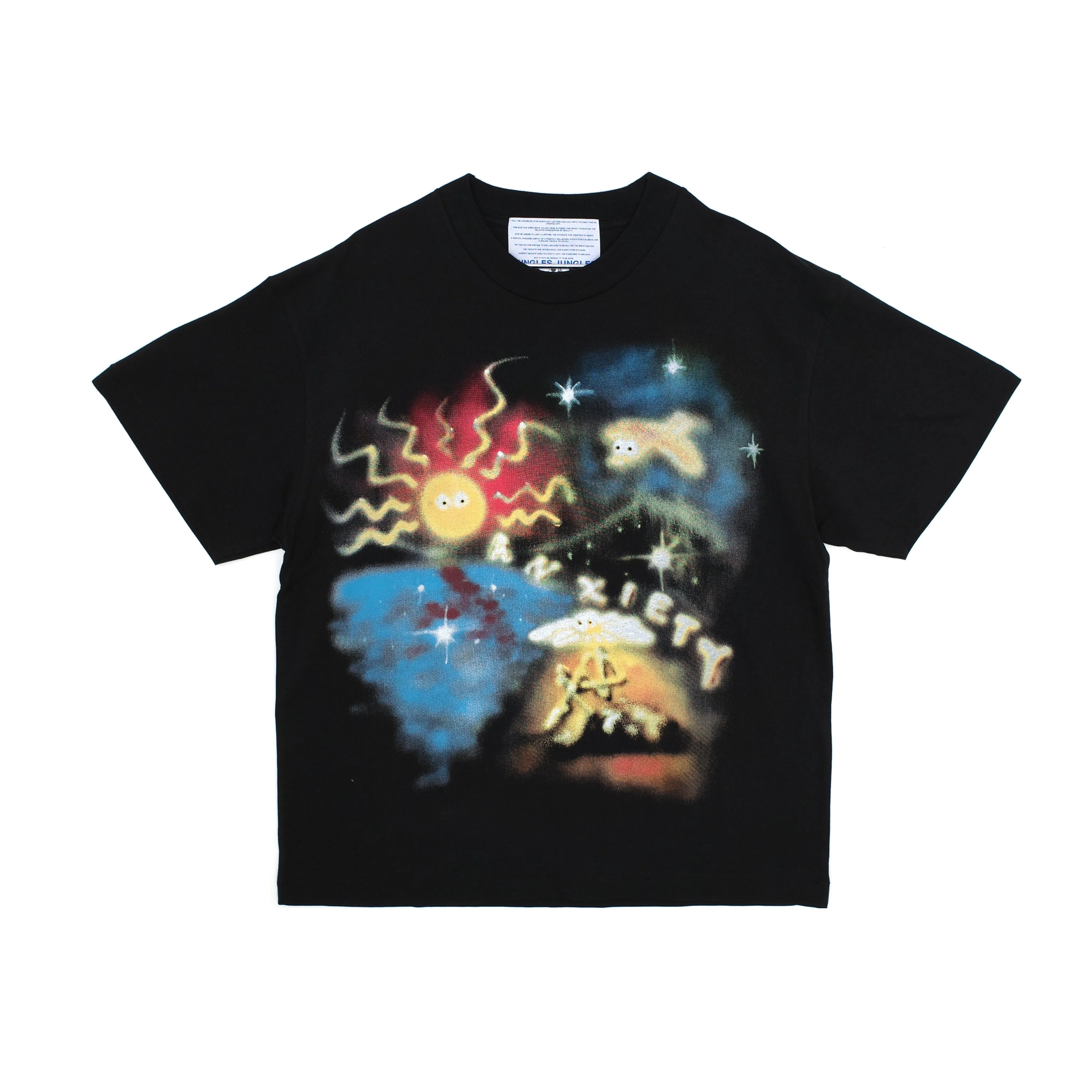 Anxiety Airbrush Tee sold by Junglesjungles