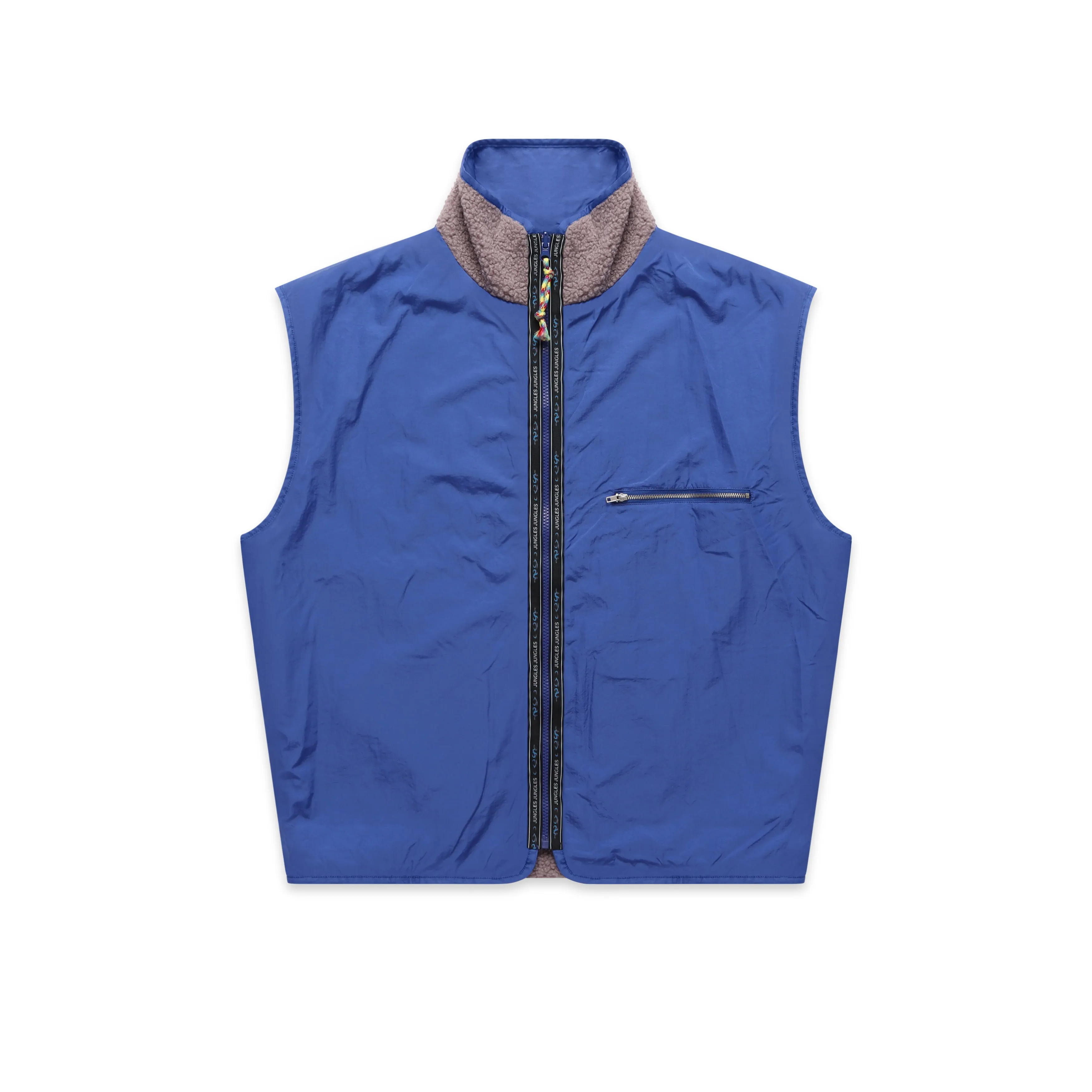 Reversible Sherpa Vest sold by Junglesjungles product image thumbnail 2