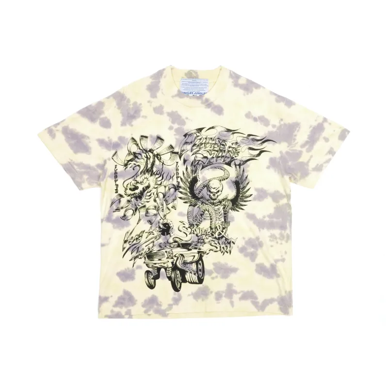 Flames & Stuff Tie Dye Tee sold by Junglesjungles