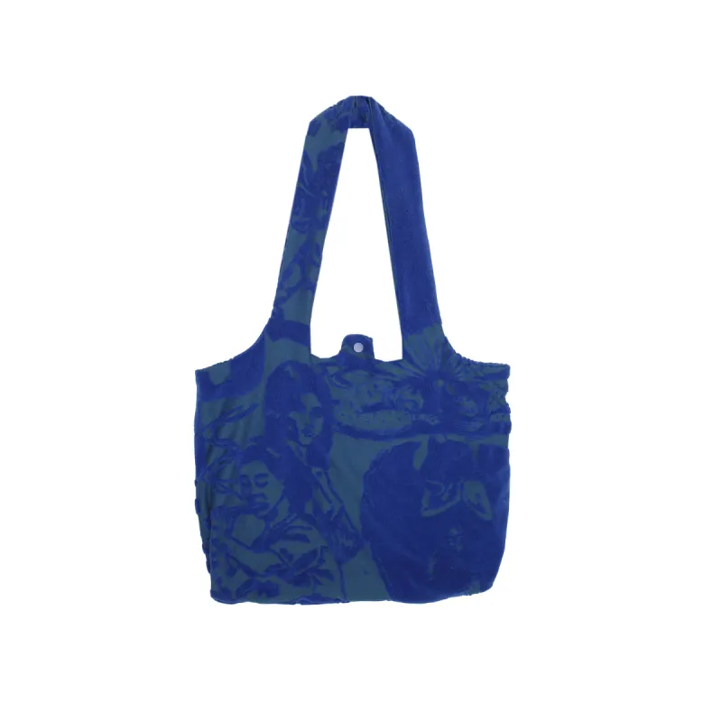 Towelling Shopper Tote Bag sold by Junglesjungles