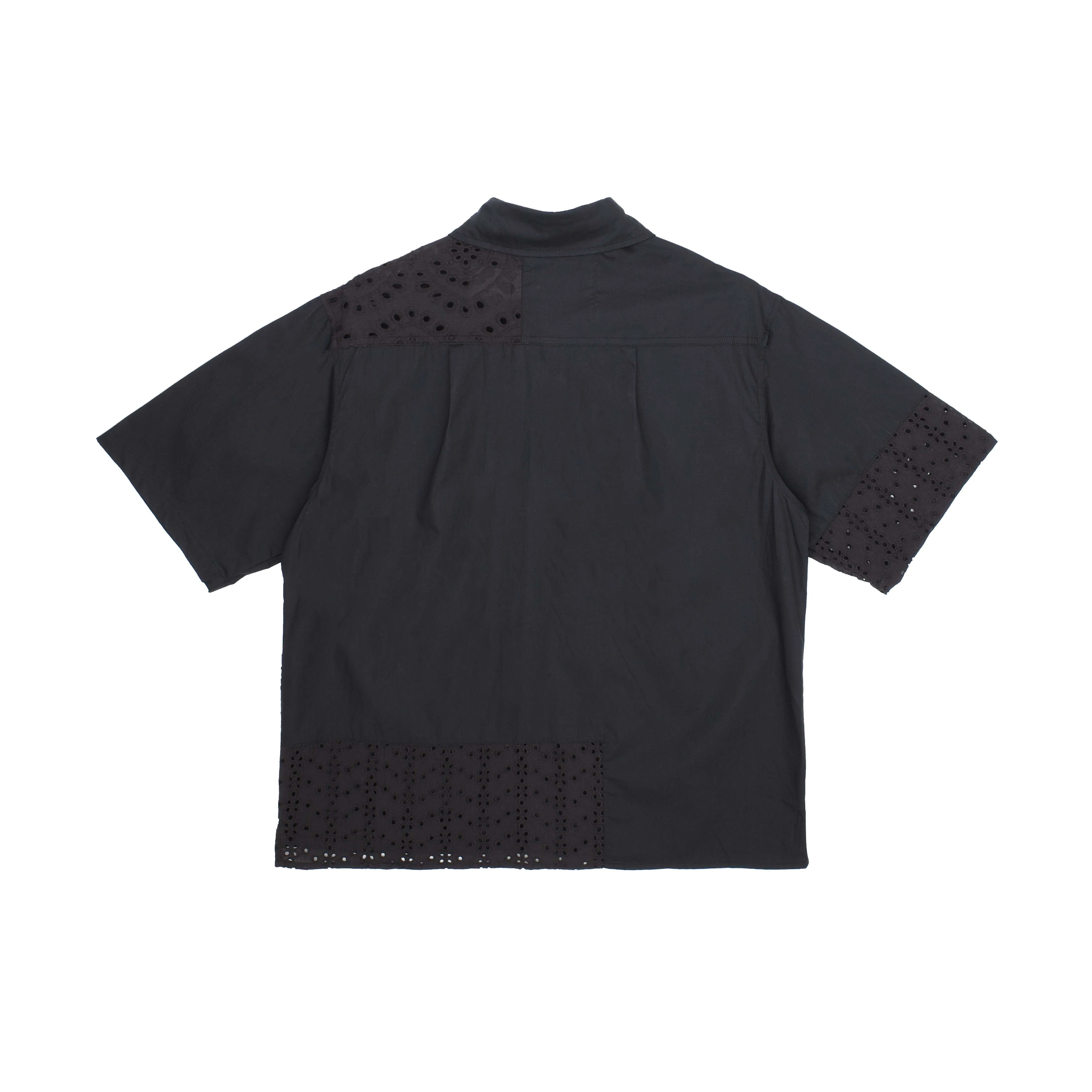 Lace Paneled Button Up Shirt sold by Junglesjungles product image thumbnail 3