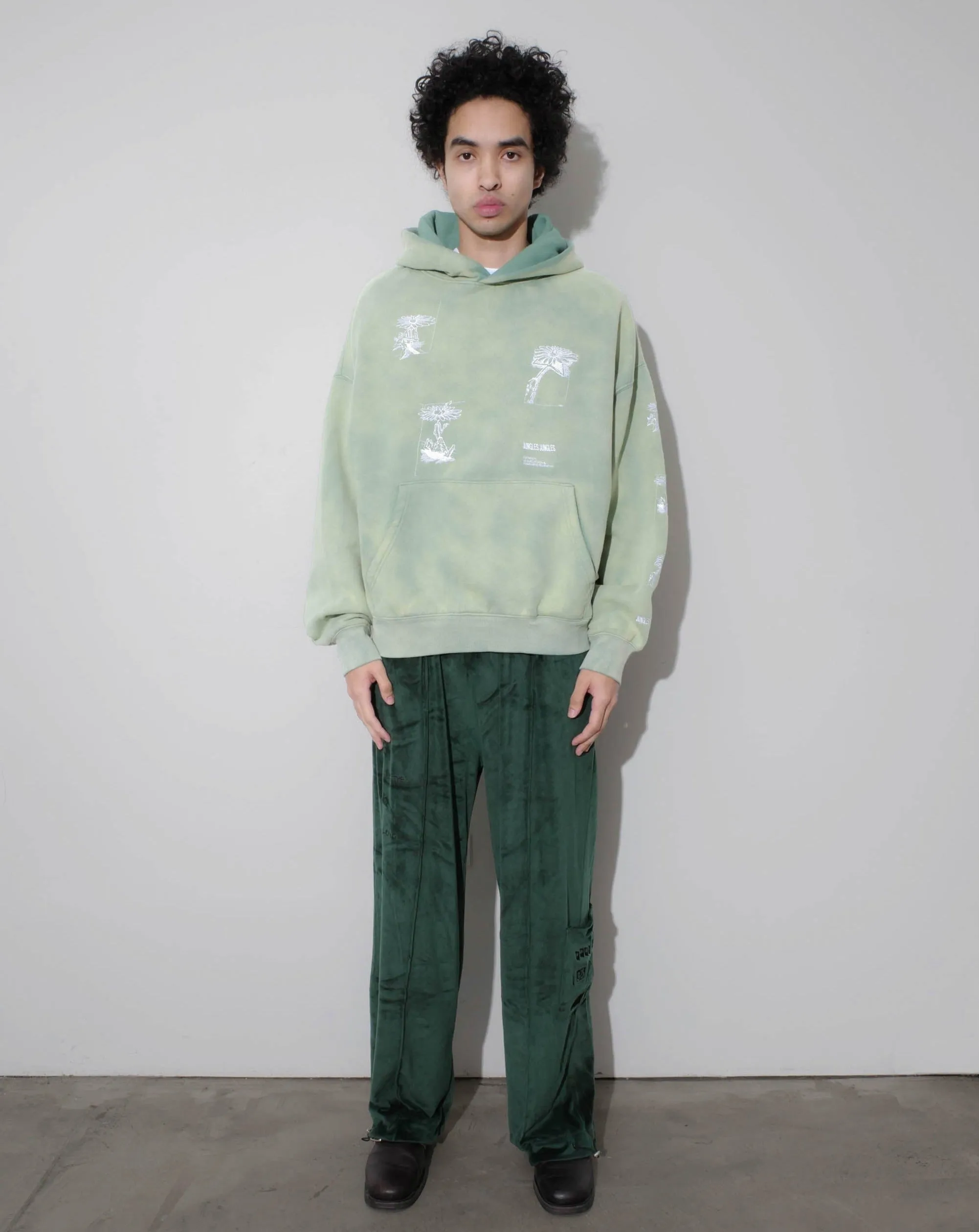 Hard Times Never Last Hoodie sold by Junglesjungles product image thumbnail 2