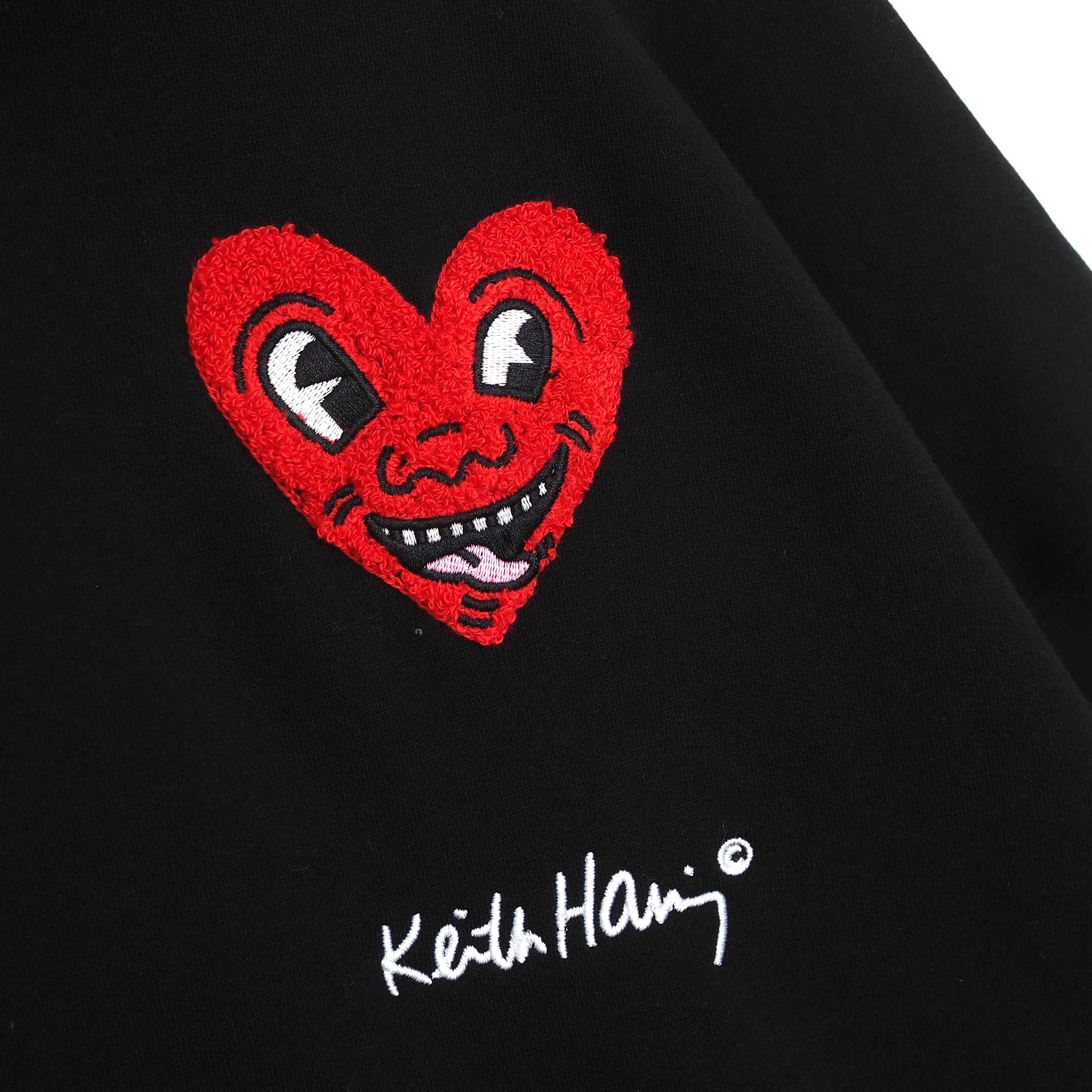 'Haring' Chenille Hoodie sold by Junglesjungles product image thumbnail 3