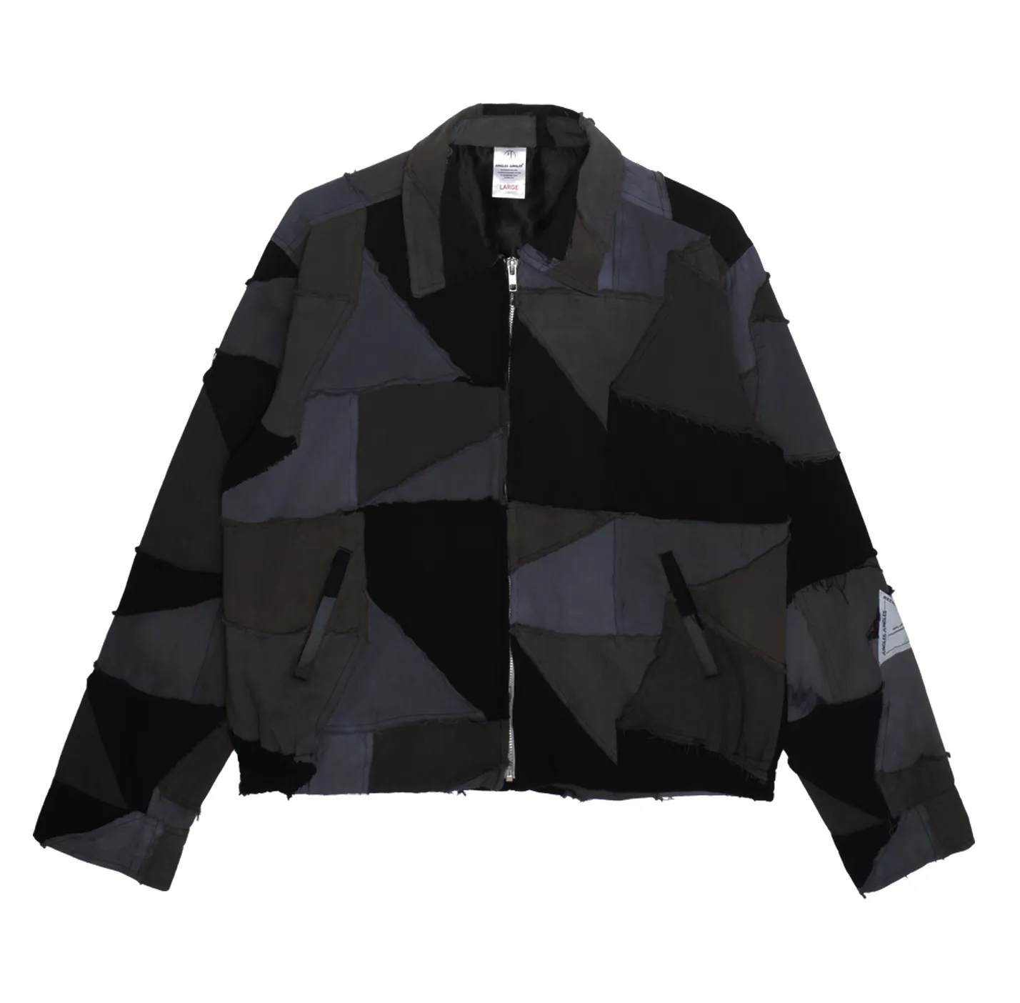 Offcuts Recycled Jacket Black sold by Junglesjungles