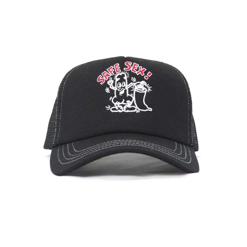 Safe Sex Trucker Cap sold by Junglesjungles