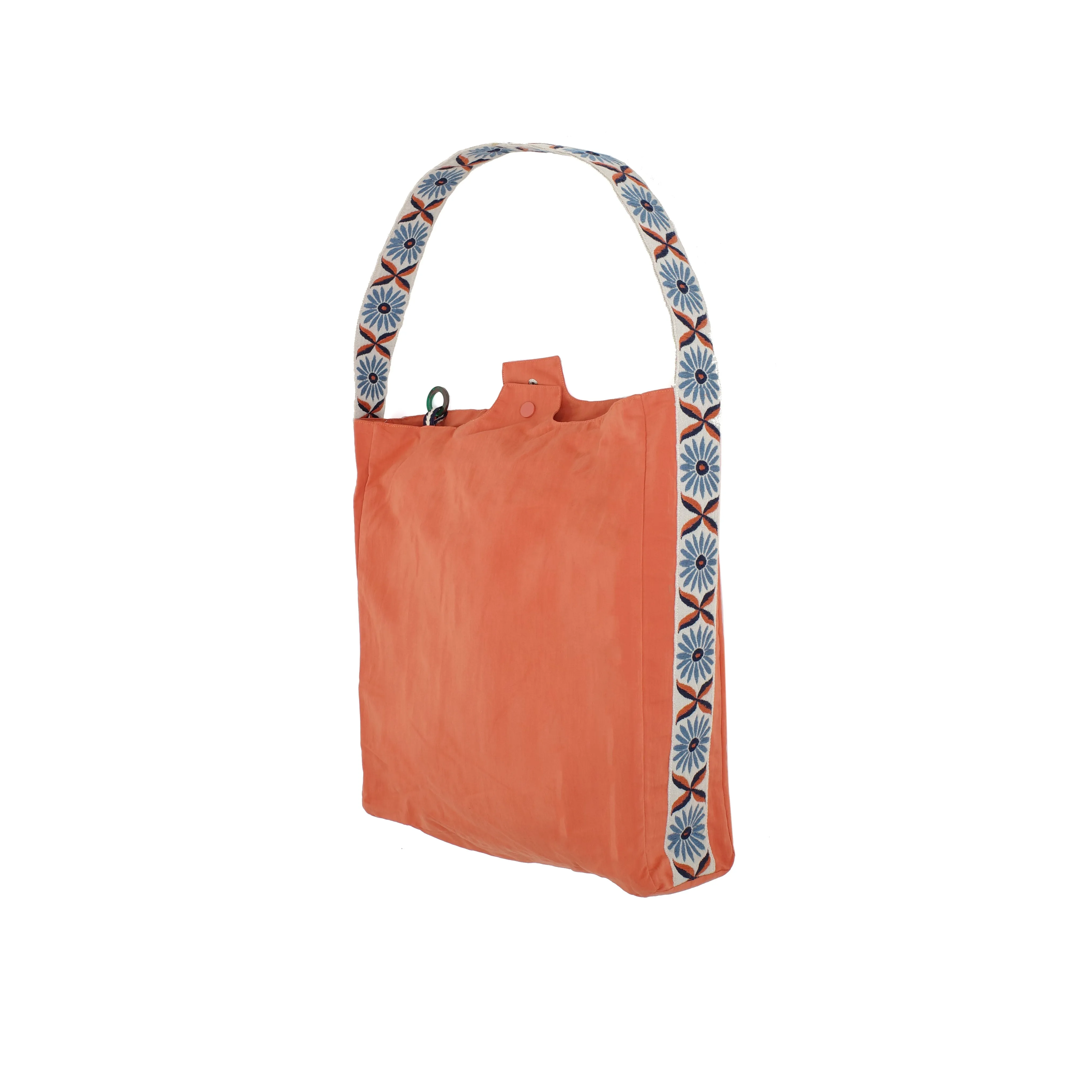Flowers Nylon Tote Bag sold by Junglesjungles