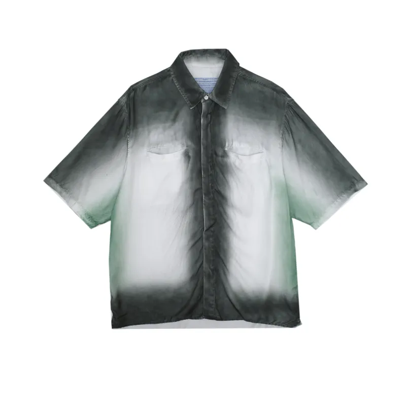 Spray Dye Button Up Shirt sold by Junglesjungles
