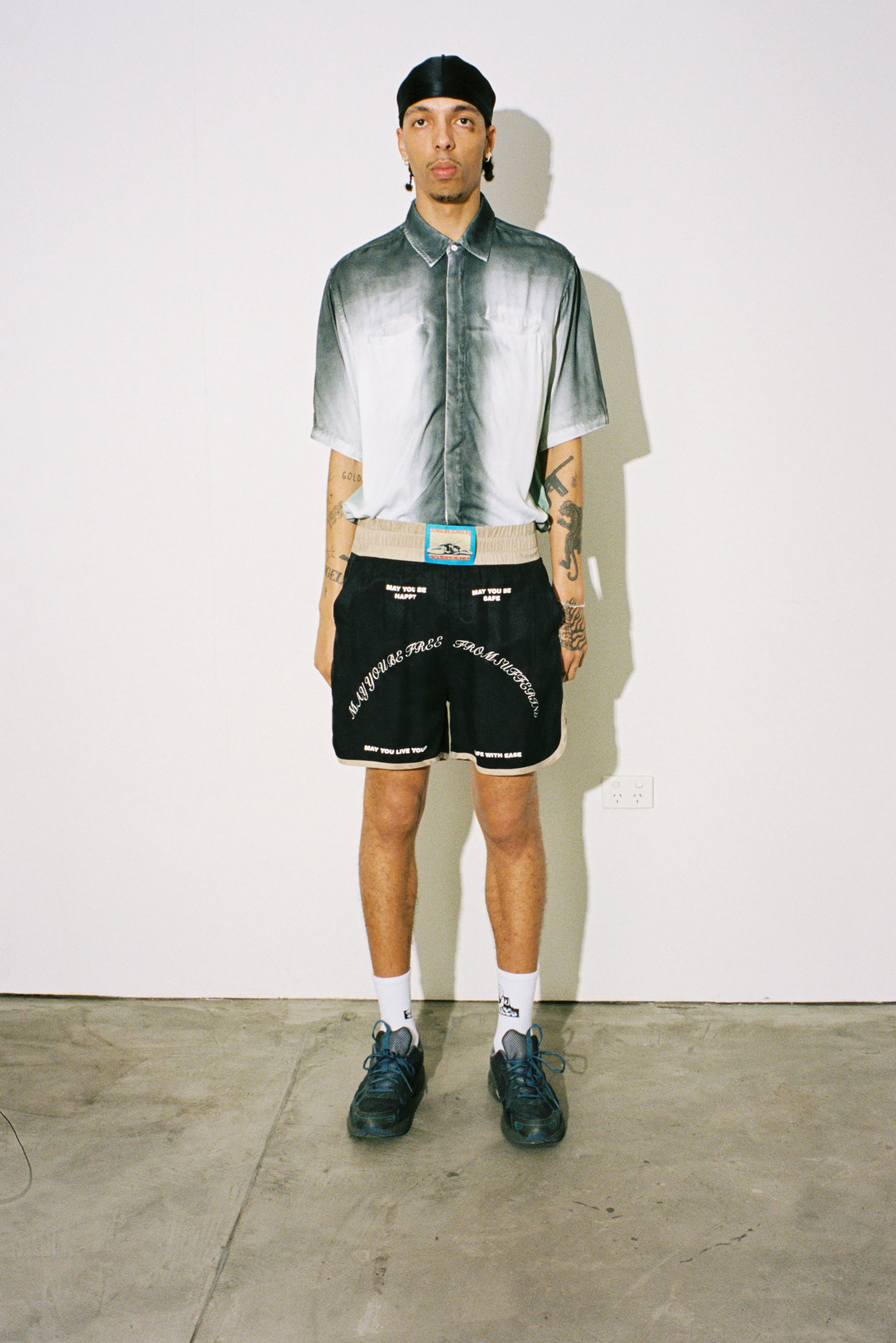 Spray Dye Button Up Shirt sold by Junglesjungles product image thumbnail 2