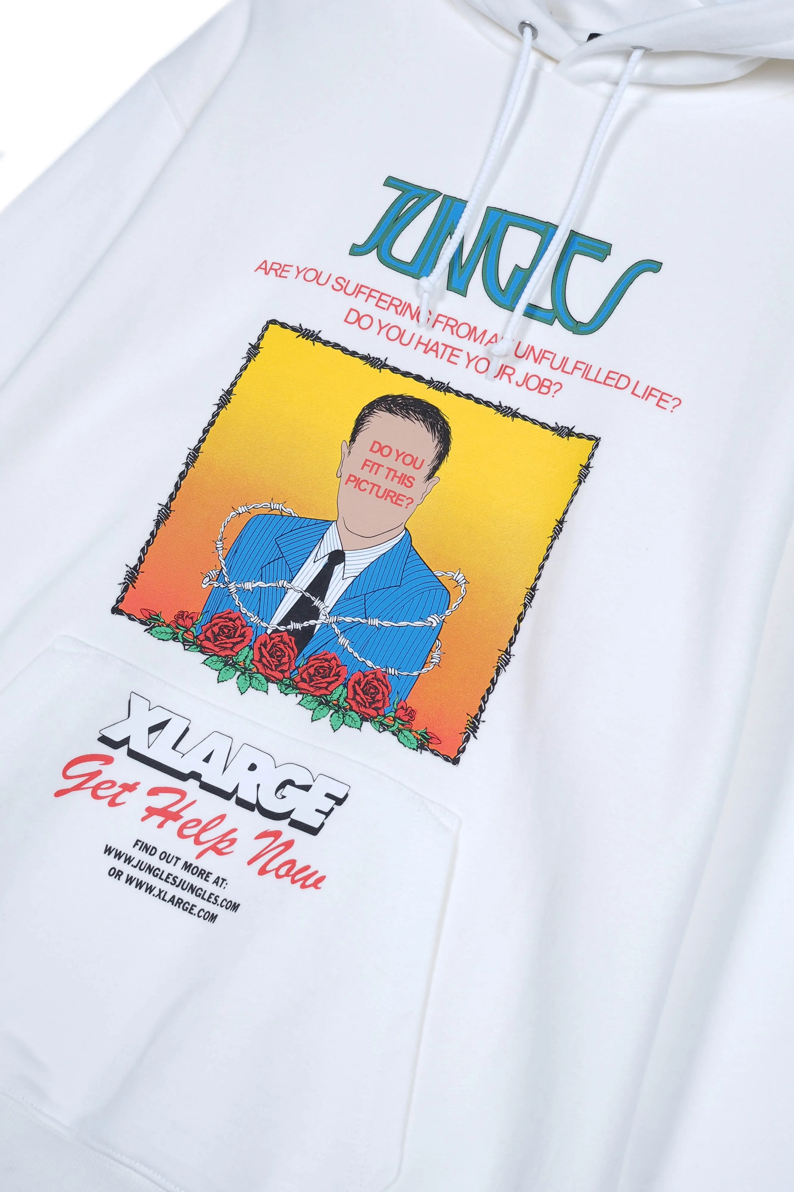 Do you fit this picture? Hoodie white sold by Junglesjungles product image thumbnail 3