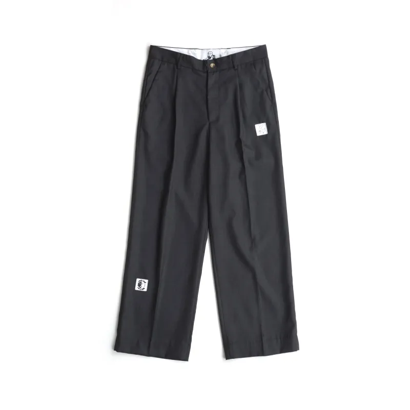 Patches Suit Pants Black sold by Junglesjungles