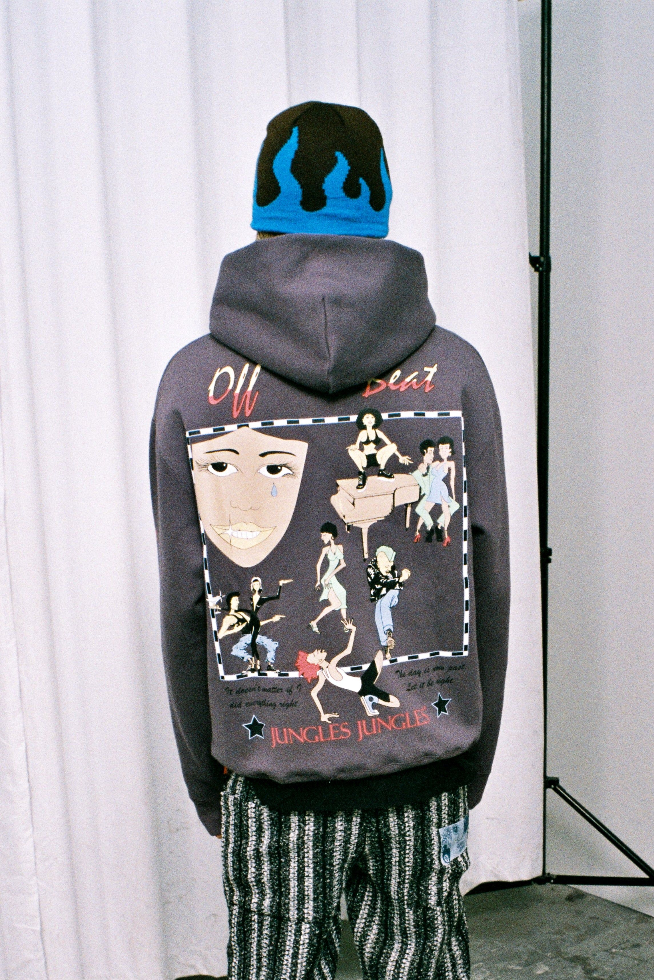 Off Beat Hoodie sold by Junglesjungles product image thumbnail 2