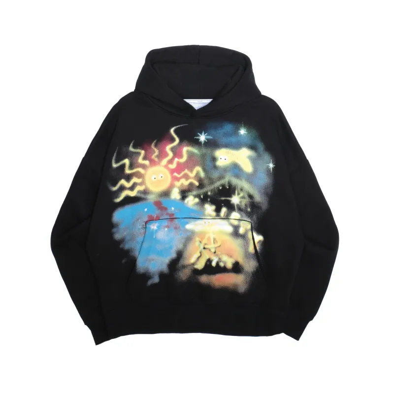 Anxiety Airbrush Hoodie sold by Junglesjungles