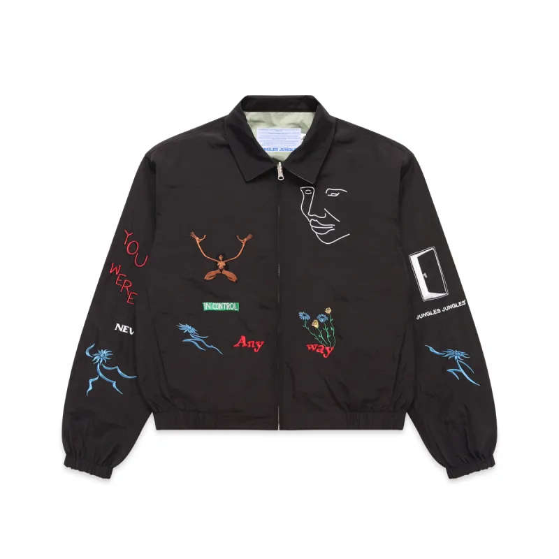 Let Go Reversible Harrington Jacket sold by Junglesjungles