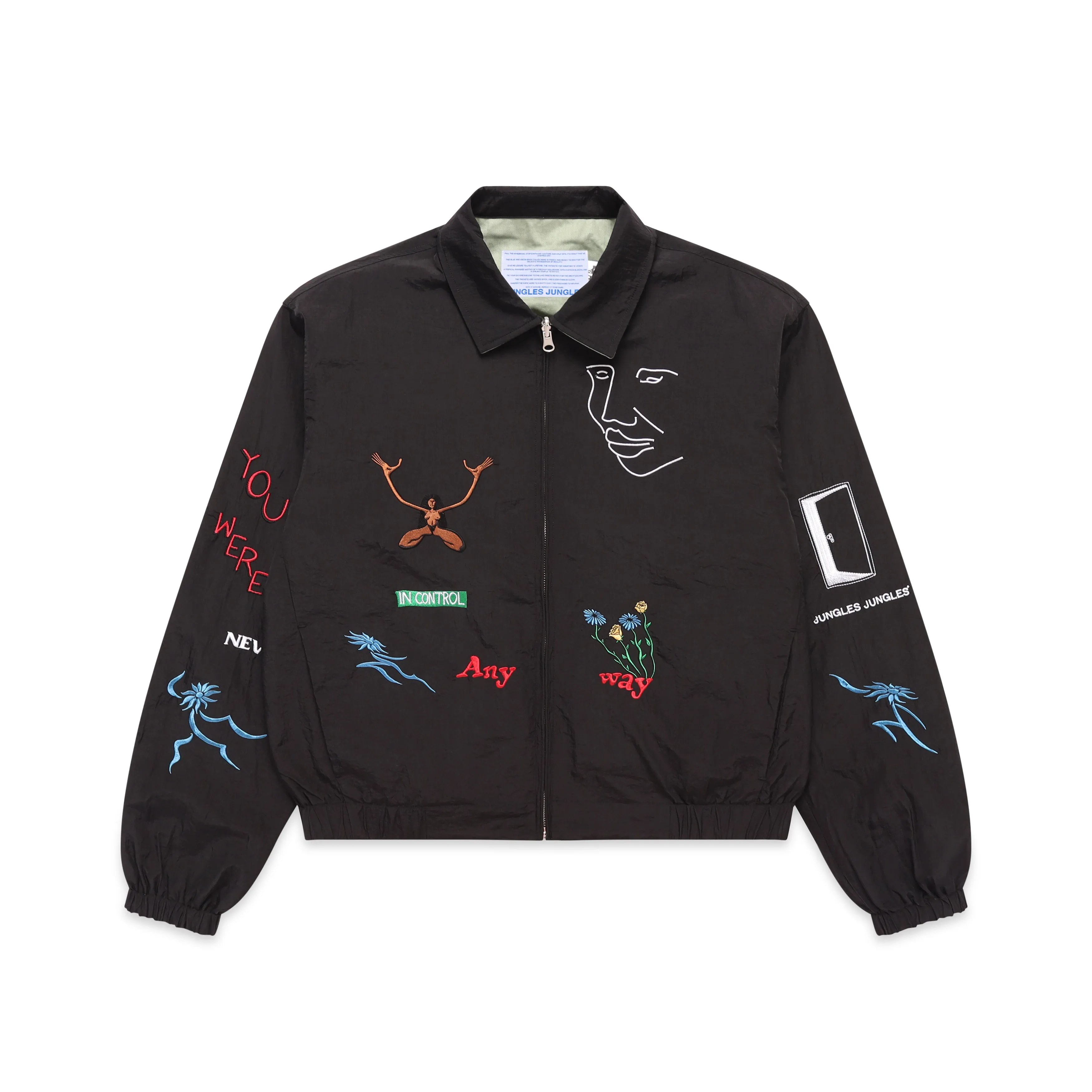 Let Go Reversible Harrington Jacket sold by Junglesjungles