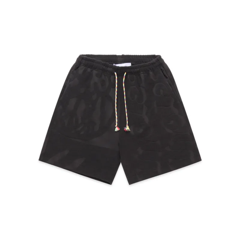 Black Towelling Shorts sold by Junglesjungles