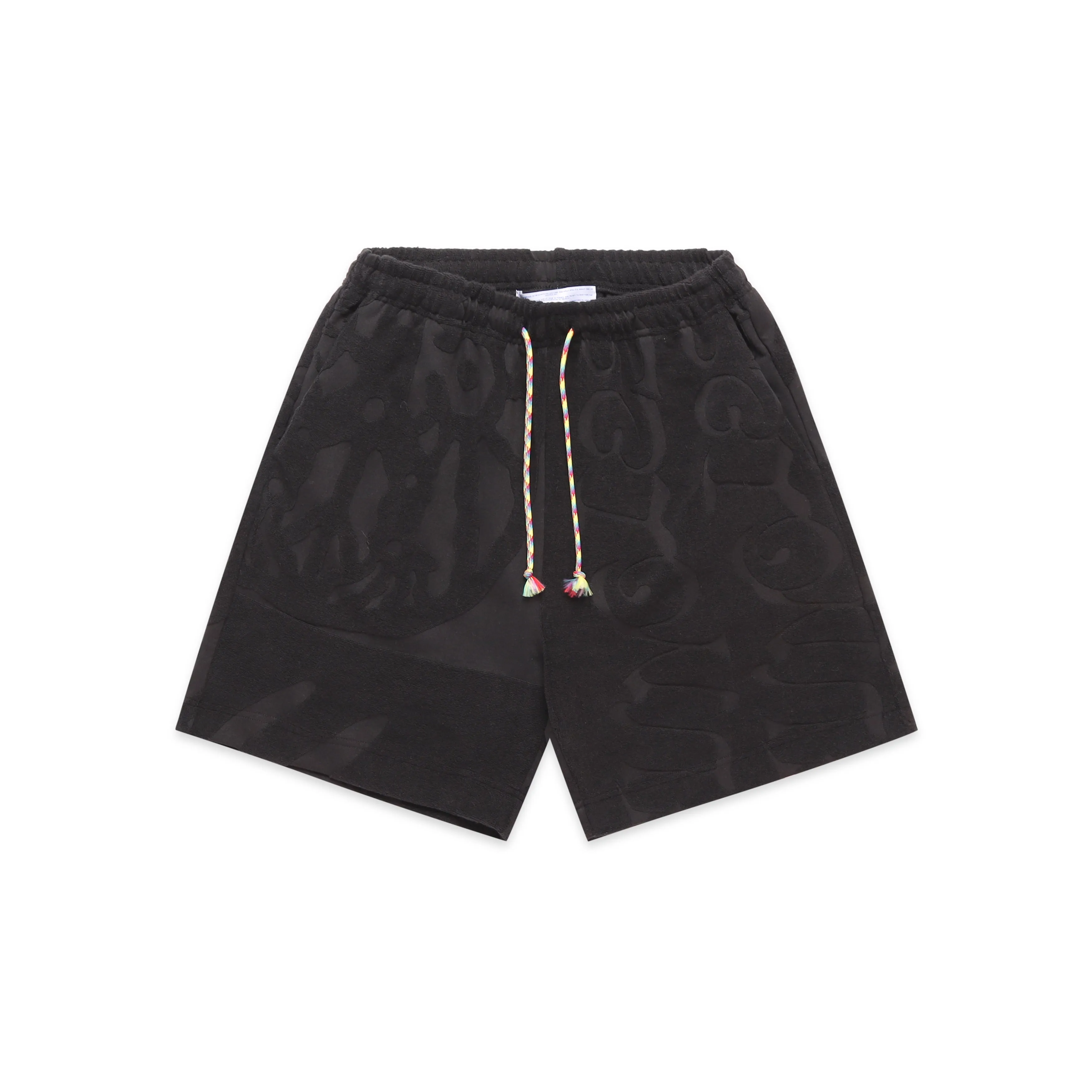 Black Towelling Shorts sold by Junglesjungles