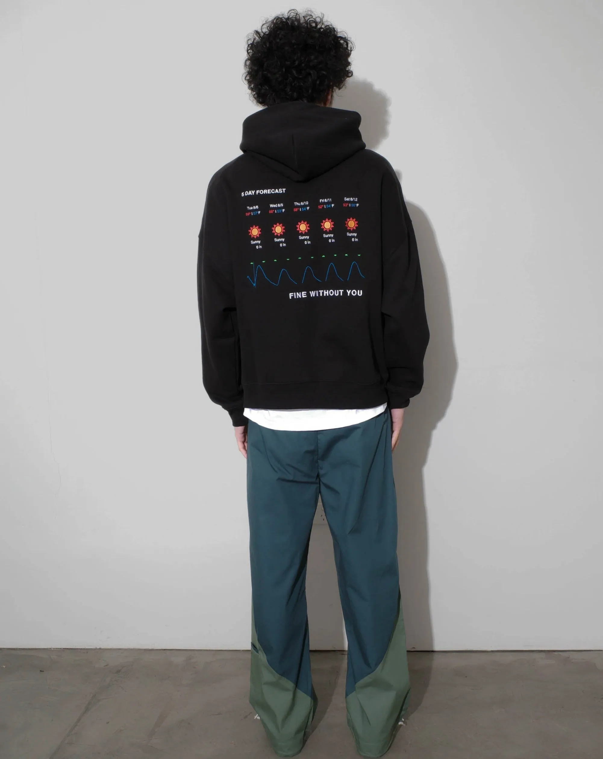 Fine Without You Hoodie sold by Junglesjungles product image thumbnail 2