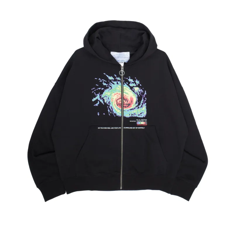 Spiraling Zip Hoodie sold by Junglesjungles