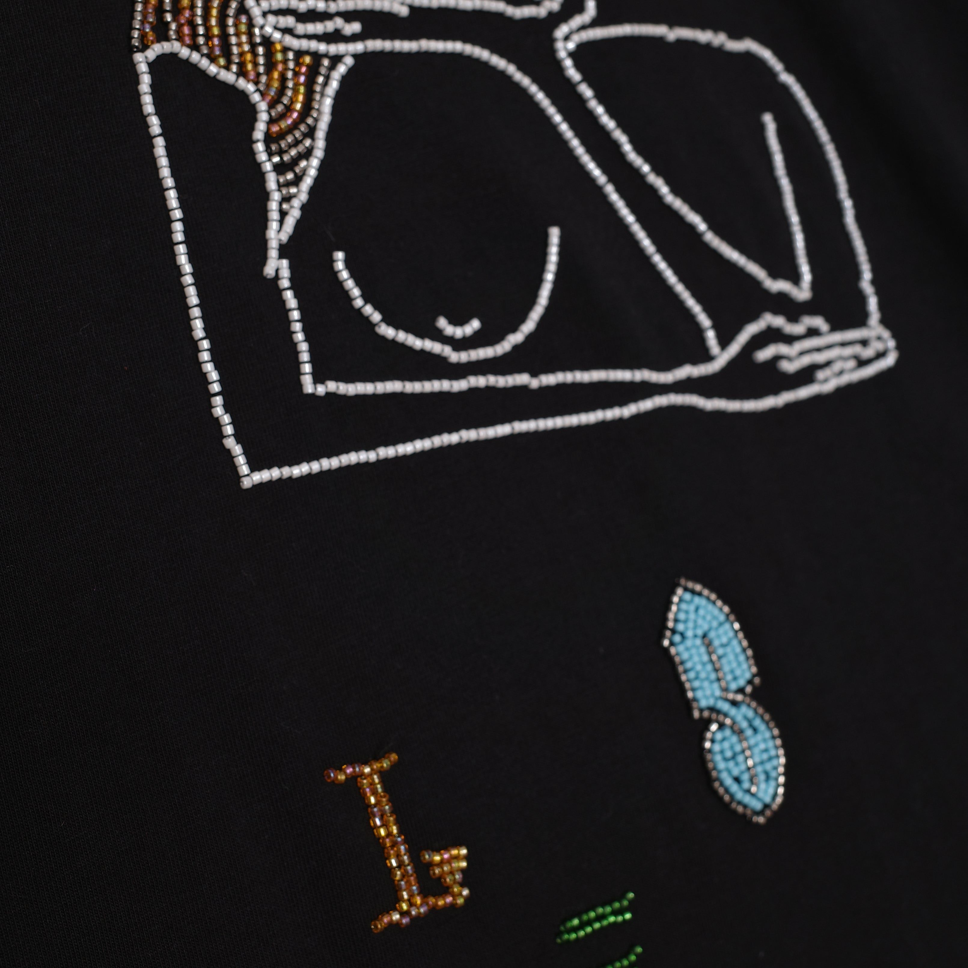 USD Slow Down Beaded Tee sold by Junglesjungles product image thumbnail 5