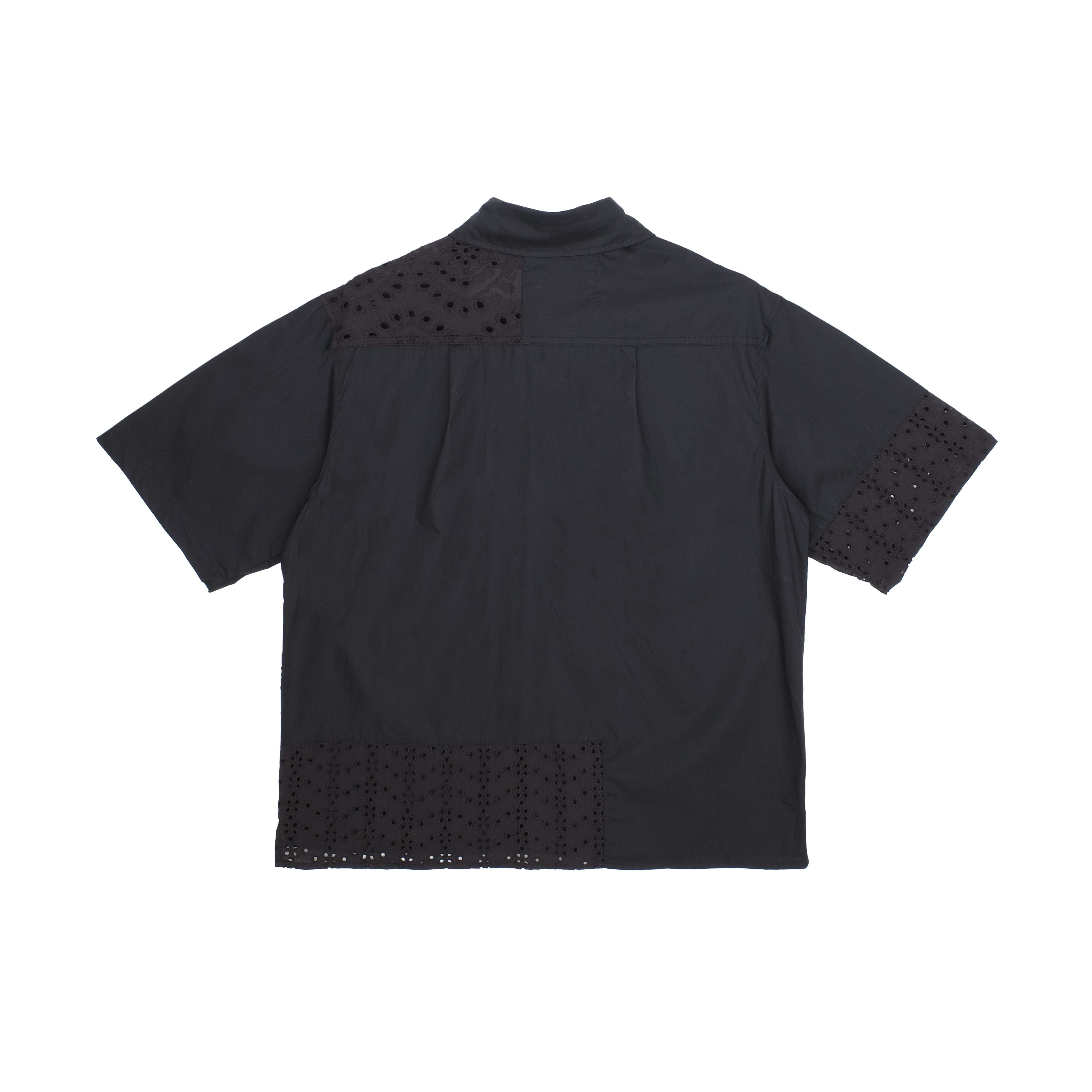 USD Lace Paneled Button Up Shirt sold by Junglesjungles product image thumbnail 3