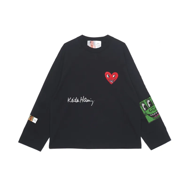 Haring Chenille Long Sleeve Tee made by Junglesjungles