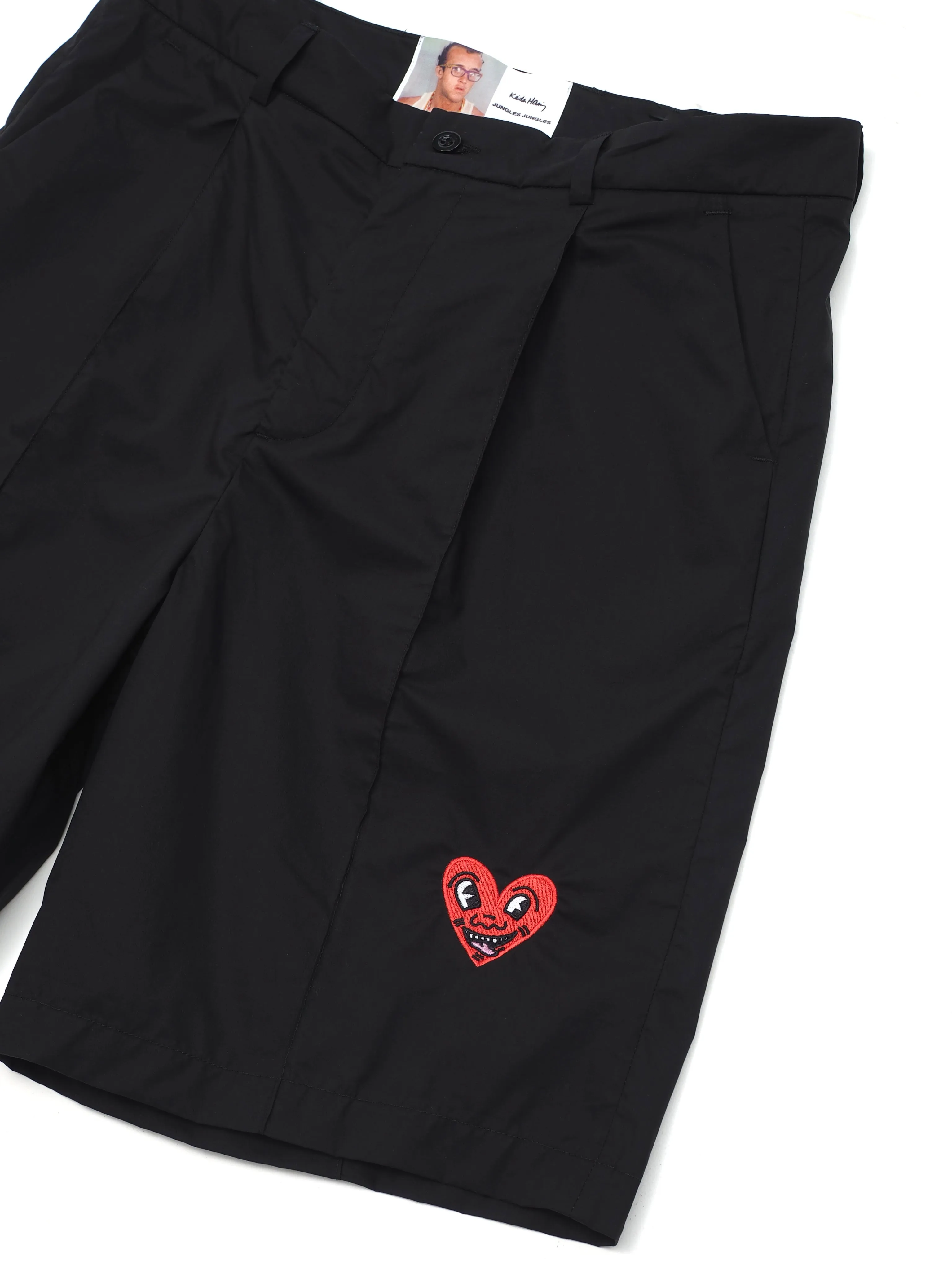 Heart Face Suit Shorts sold by Junglesjungles product image thumbnail 3
