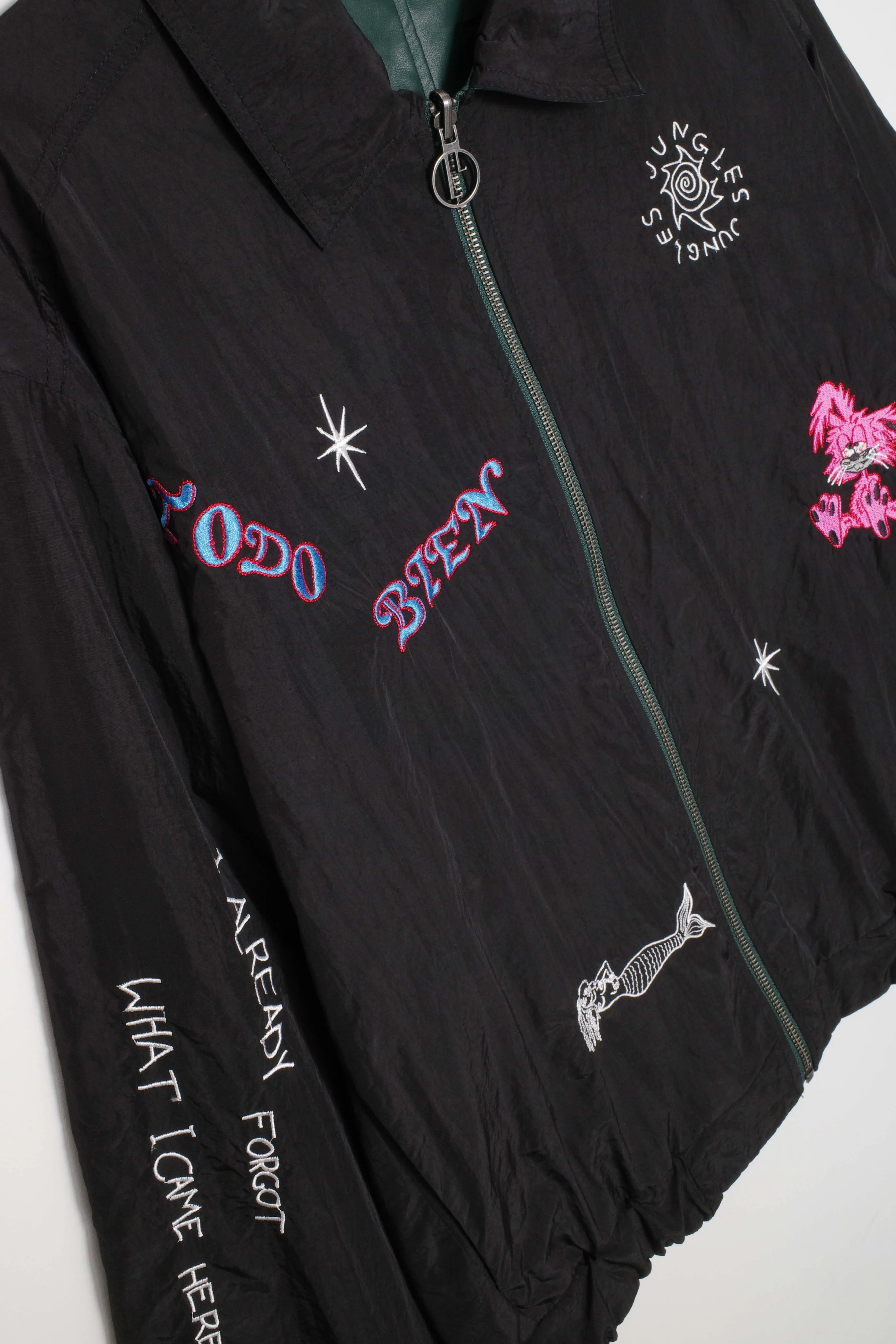 Todo Bien Reversible Jacket Black/Green sold by Junglesjungles product image thumbnail 4