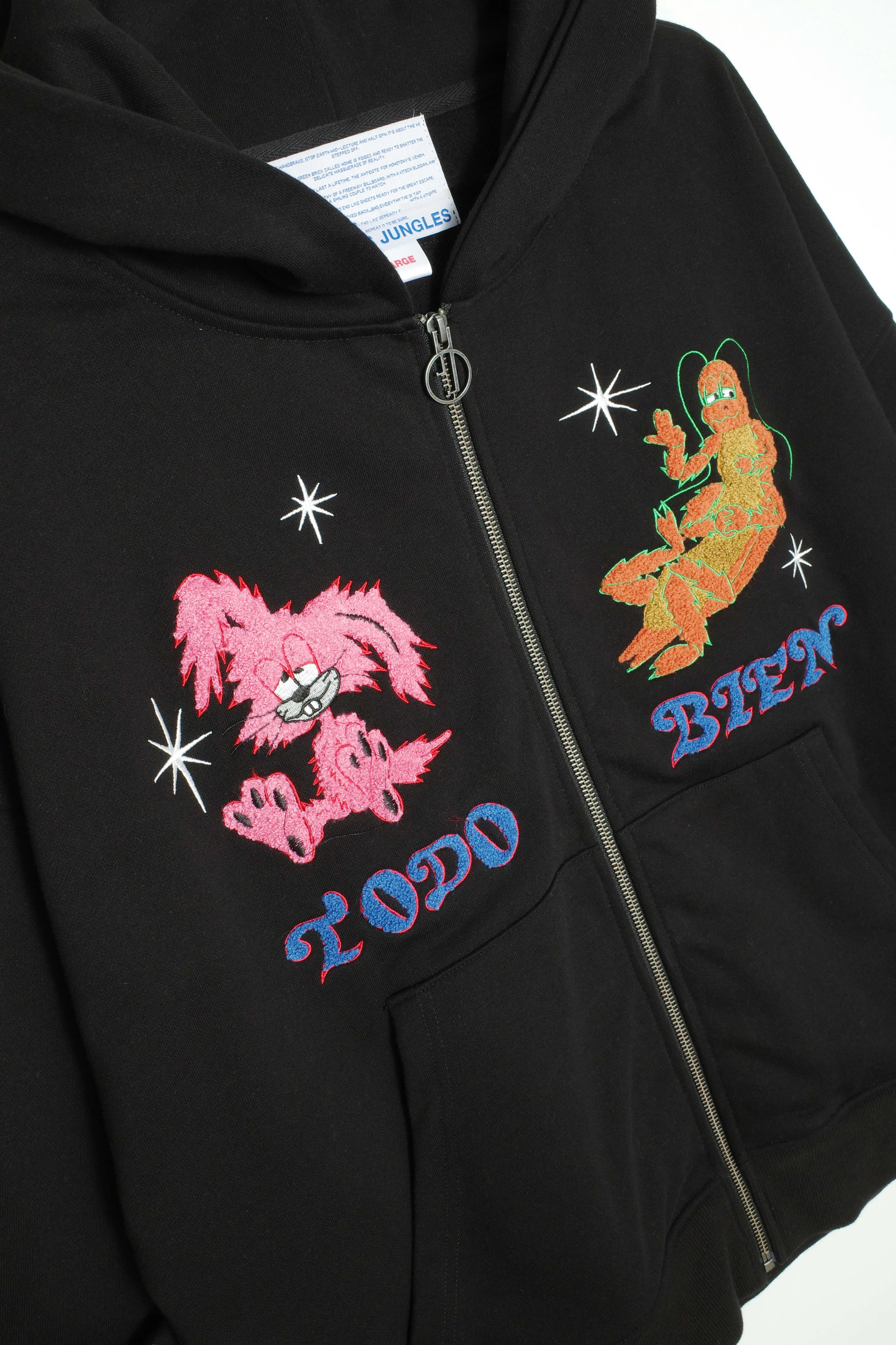 Todo Bien Zip Hoodie sold by Junglesjungles product image thumbnail 3