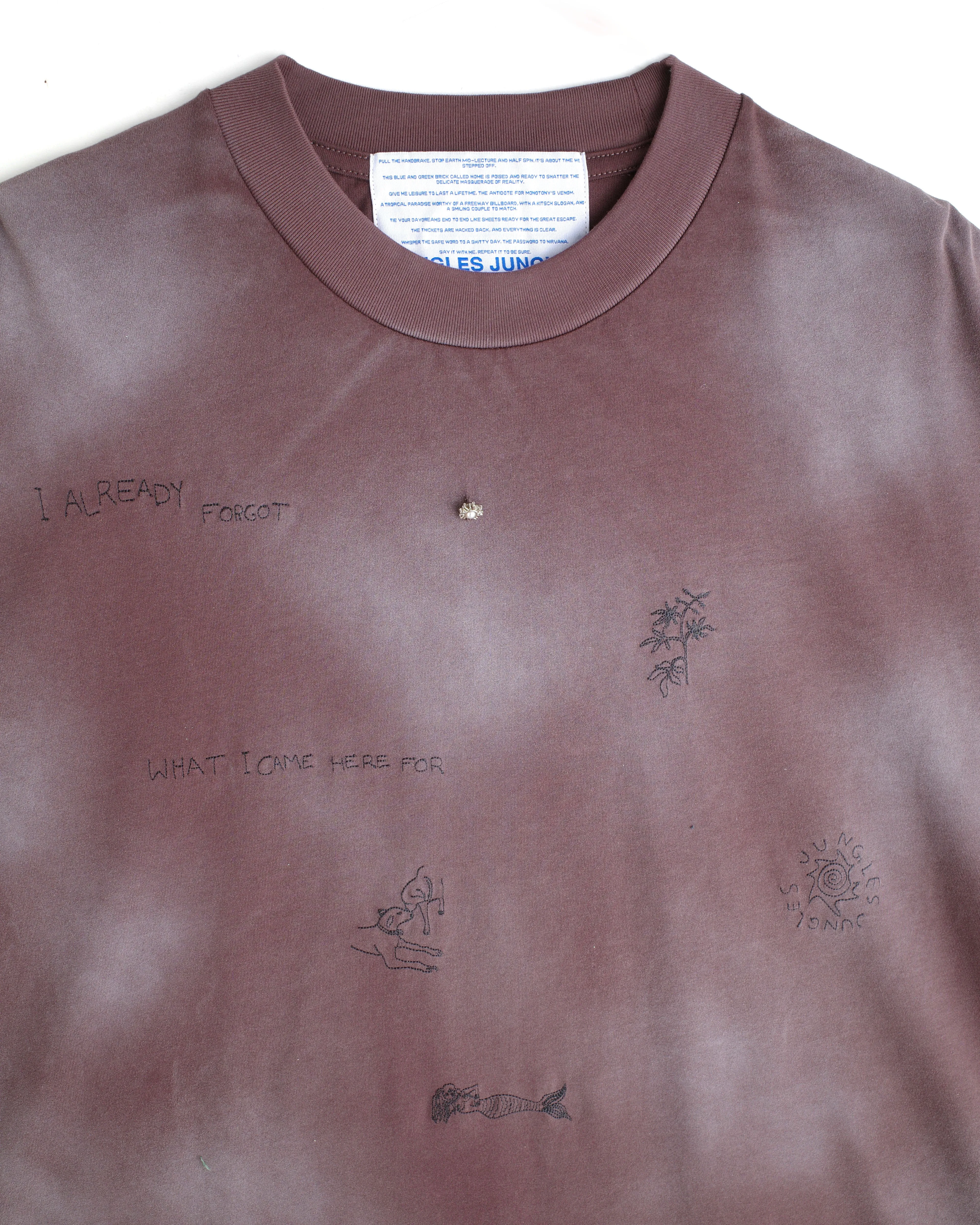 I Already Forgot sun faded tee sold by Junglesjungles product image thumbnail 2