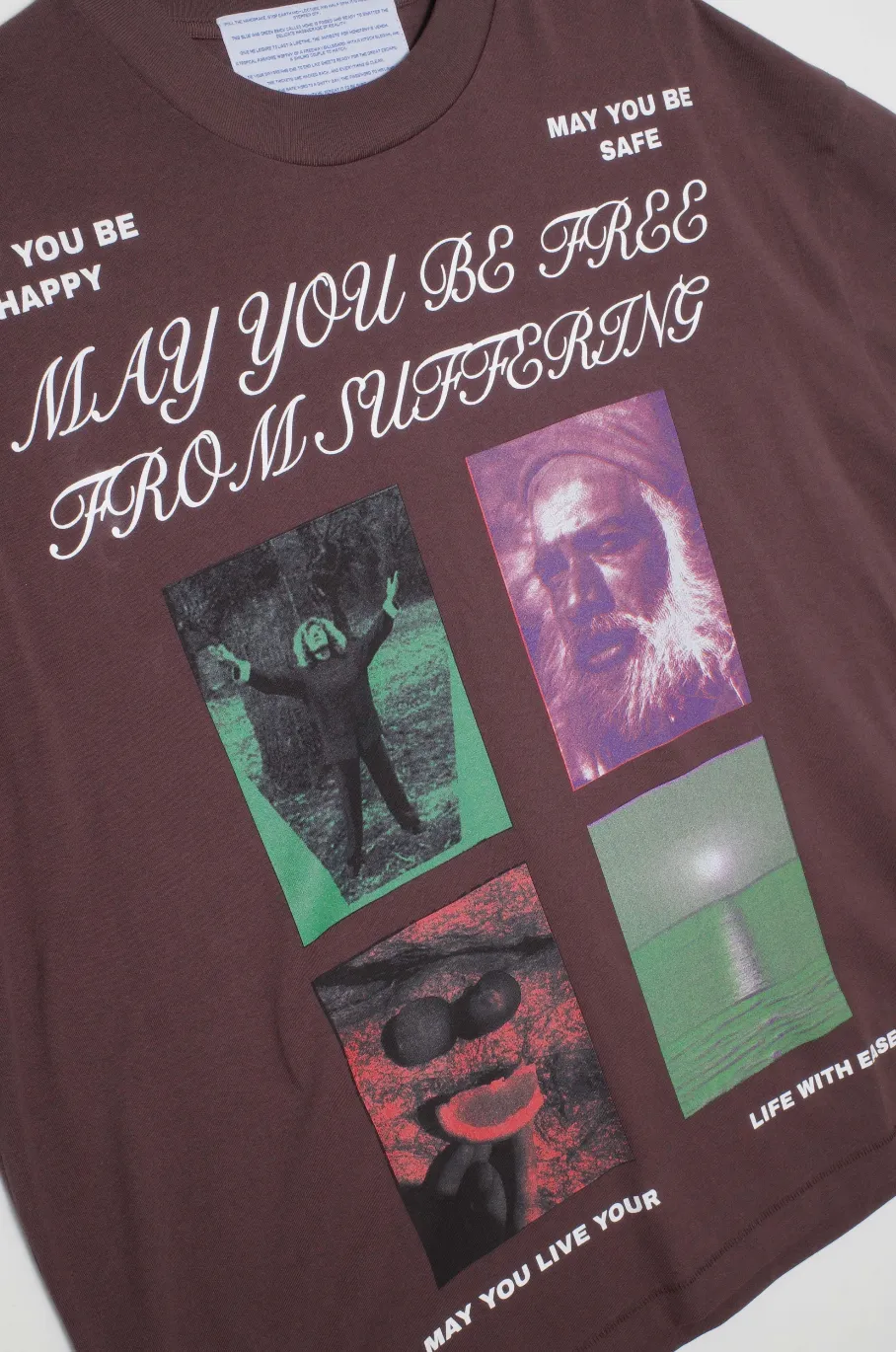 Free from Suffering Tee Brown sold by Junglesjungles product image thumbnail 3
