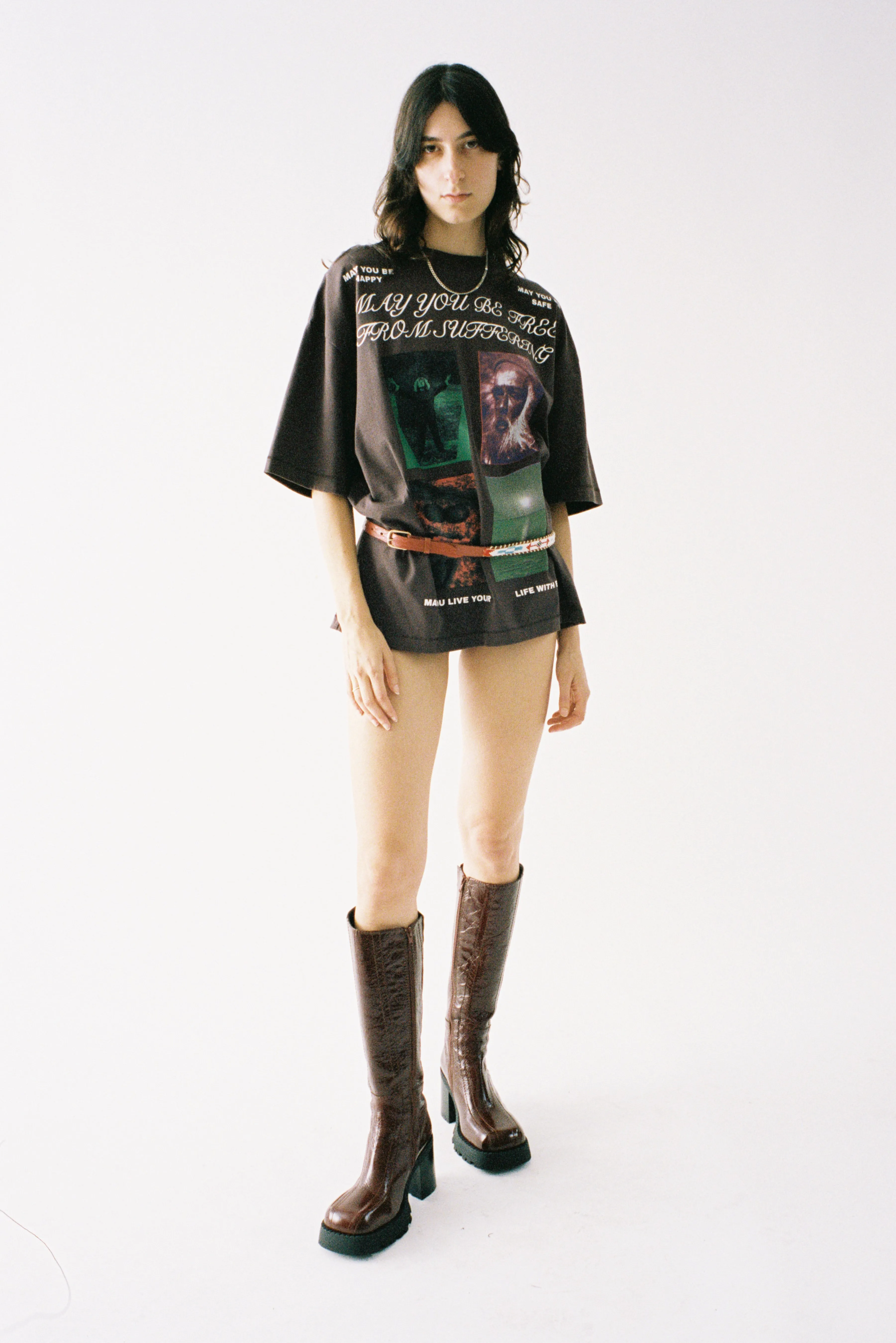 Free from Suffering Tee Brown sold by Junglesjungles product image thumbnail 2