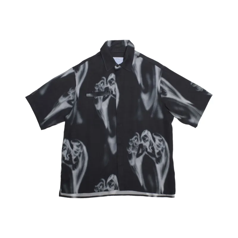 Angels Button Up Shirt sold by Junglesjungles