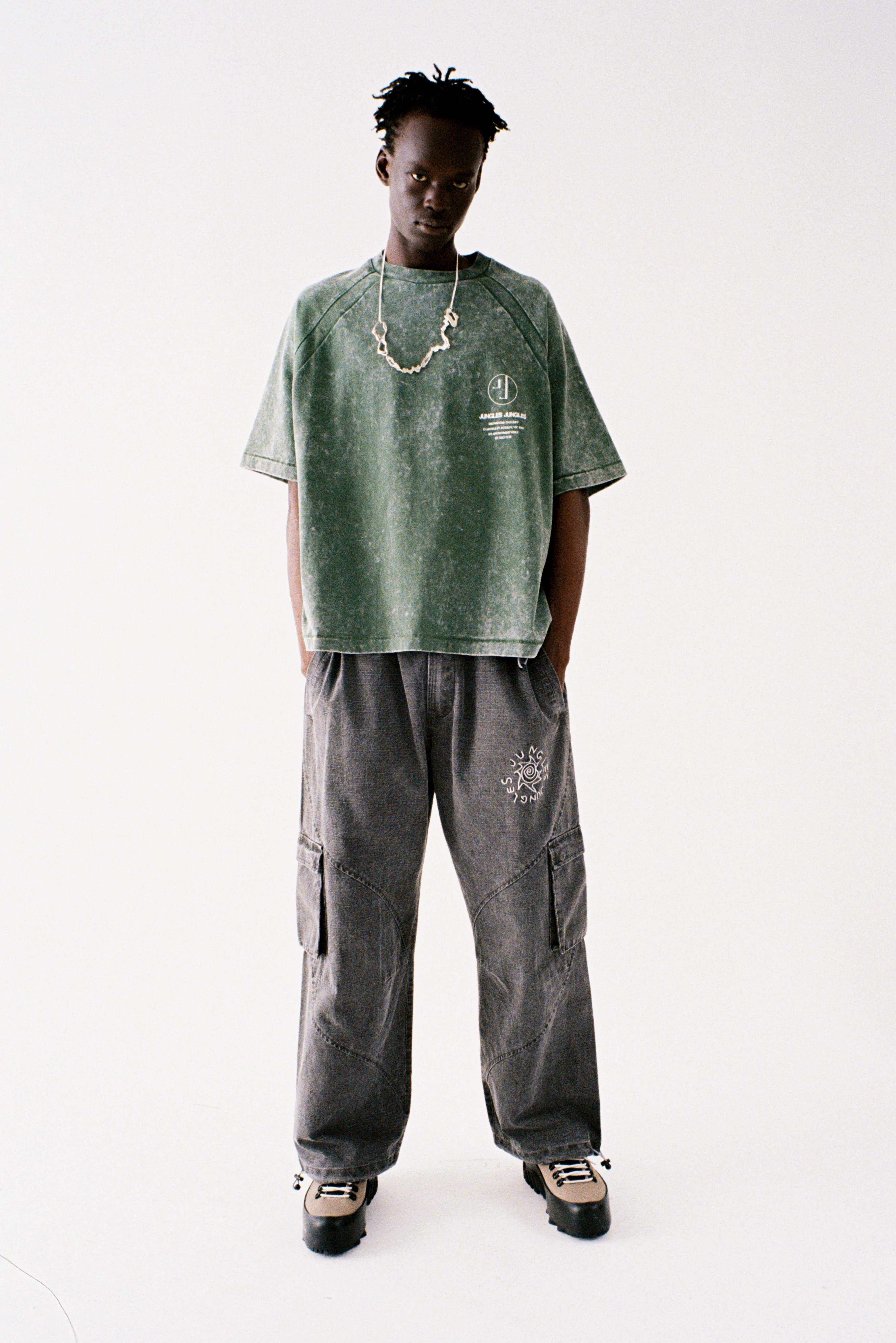 Baggy Washed Cargo Pant sold by Junglesjungles product image thumbnail 2
