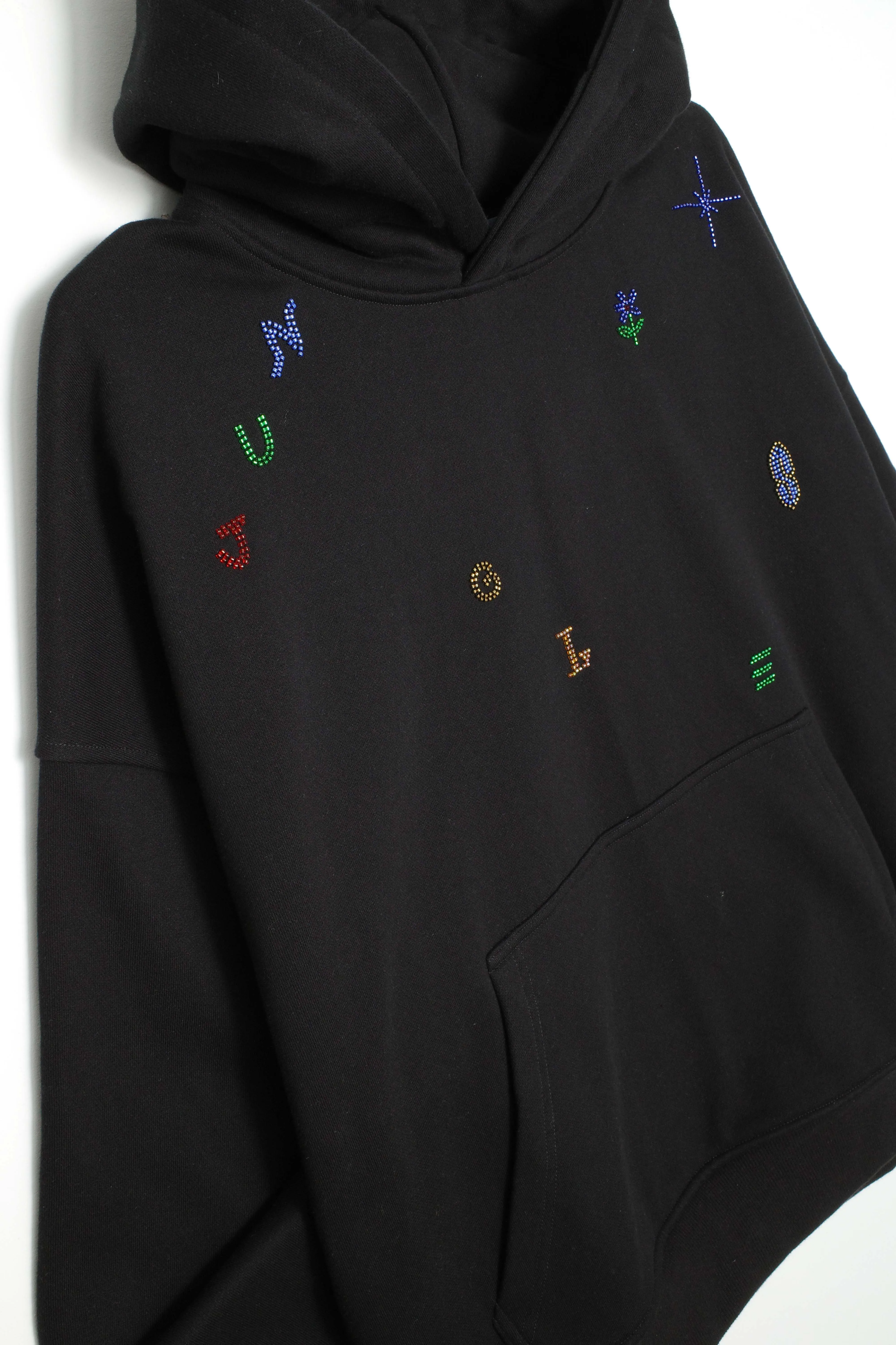 Beaded Letters Hoodie sold by Junglesjungles product image thumbnail 3