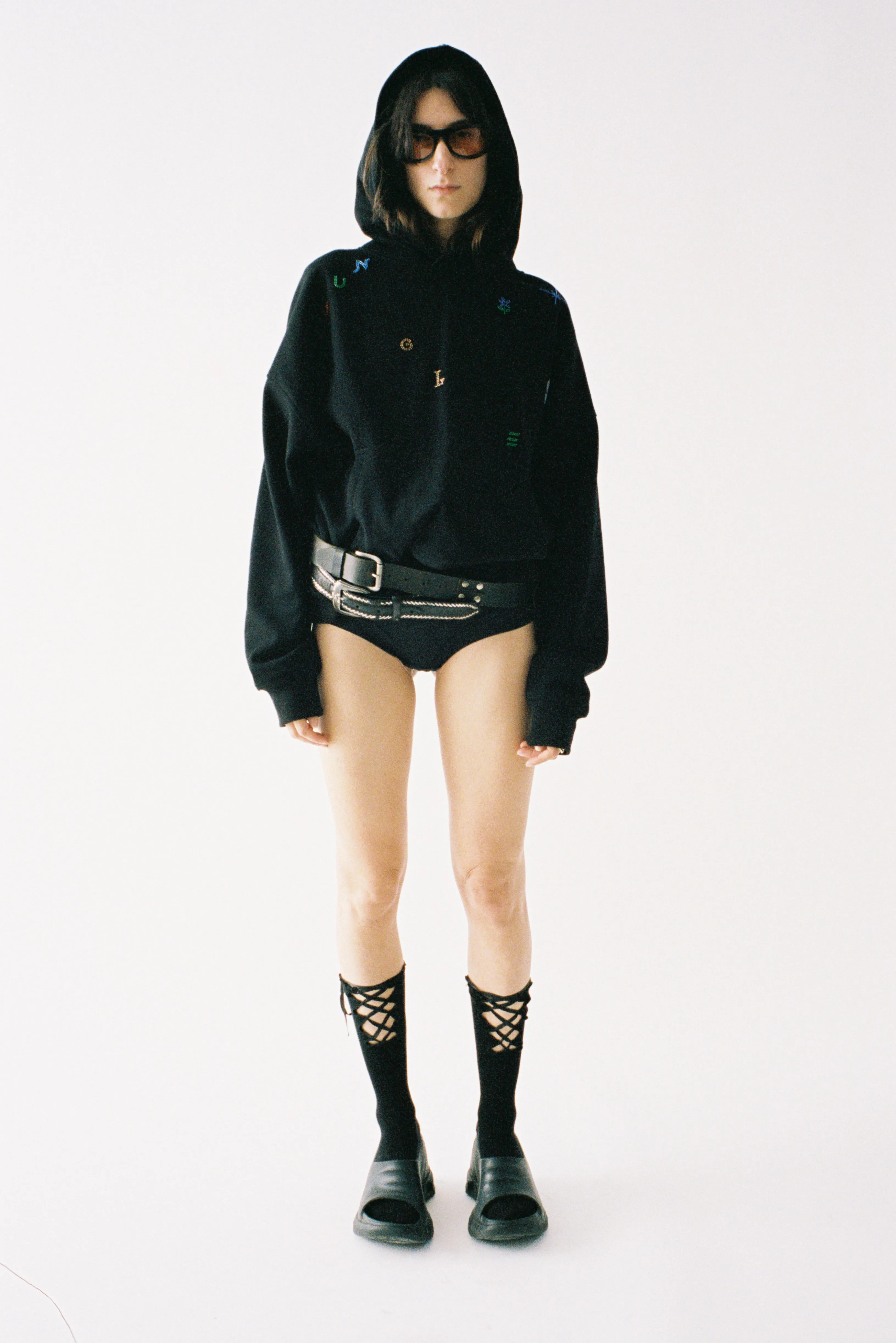 Beaded Letters Hoodie sold by Junglesjungles product image thumbnail 2