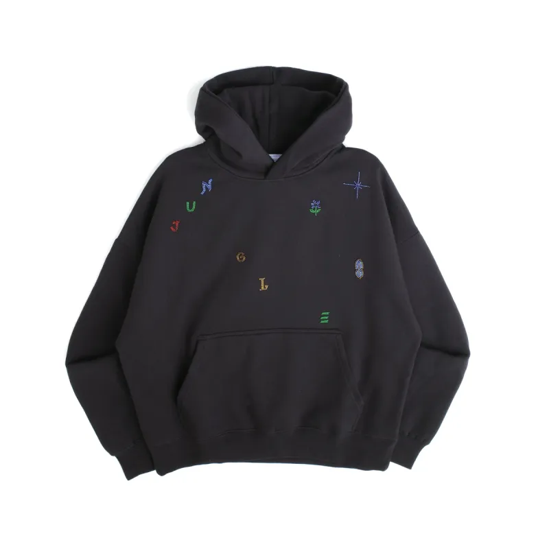 Beaded Letters Hoodie sold by Junglesjungles