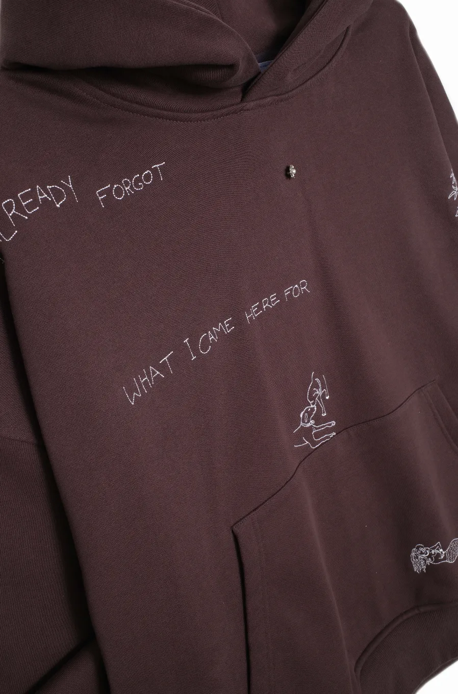 Already Forgot Hoodie sold by Junglesjungles product image thumbnail 3