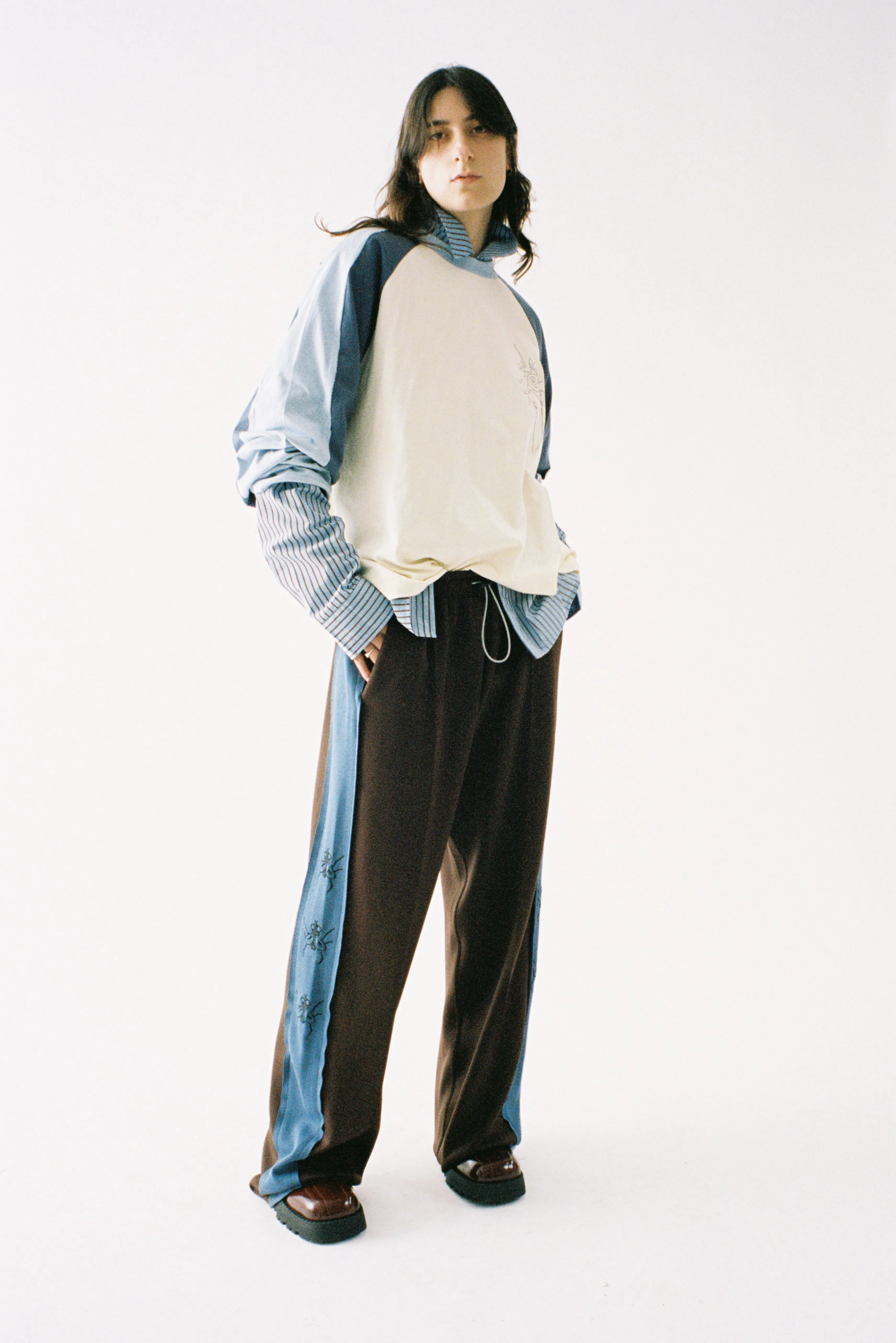 Double Layer Long Sleeve Tee sold by Junglesjungles product image thumbnail 5