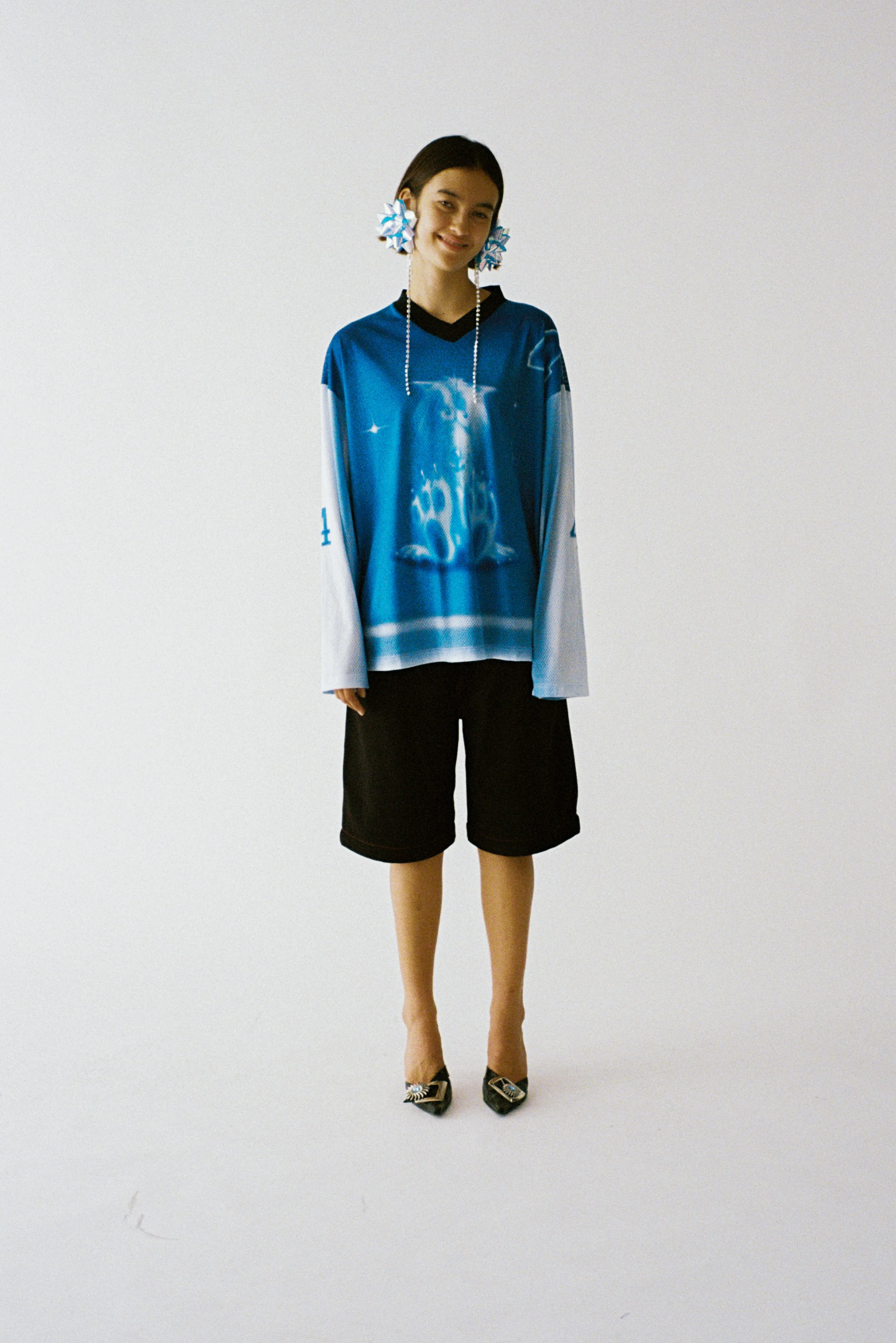 Polar bear 4 Mesh jersey sold by Junglesjungles product image thumbnail 5