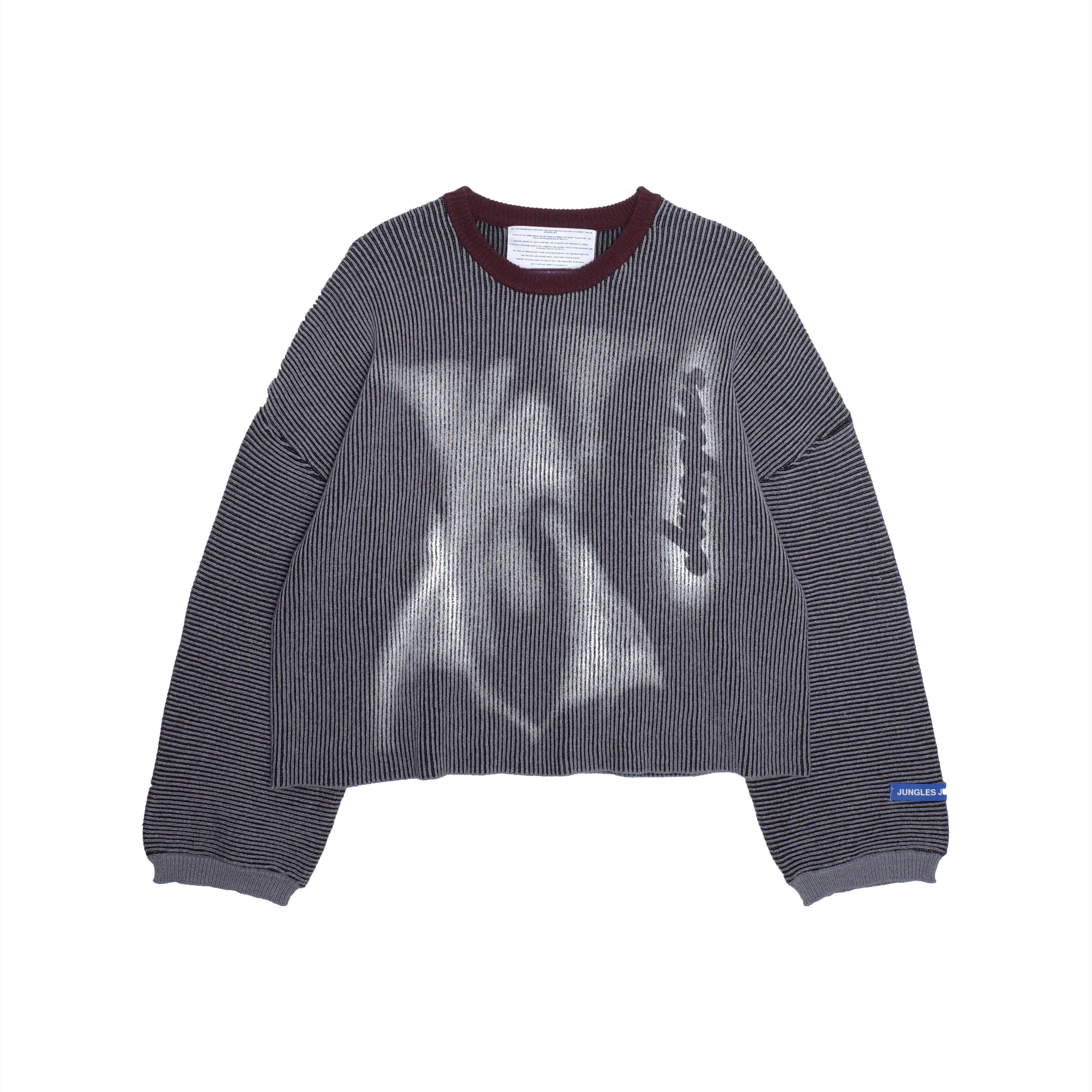 Dark Angels Two Tone Rib Knit sold by Junglesjungles