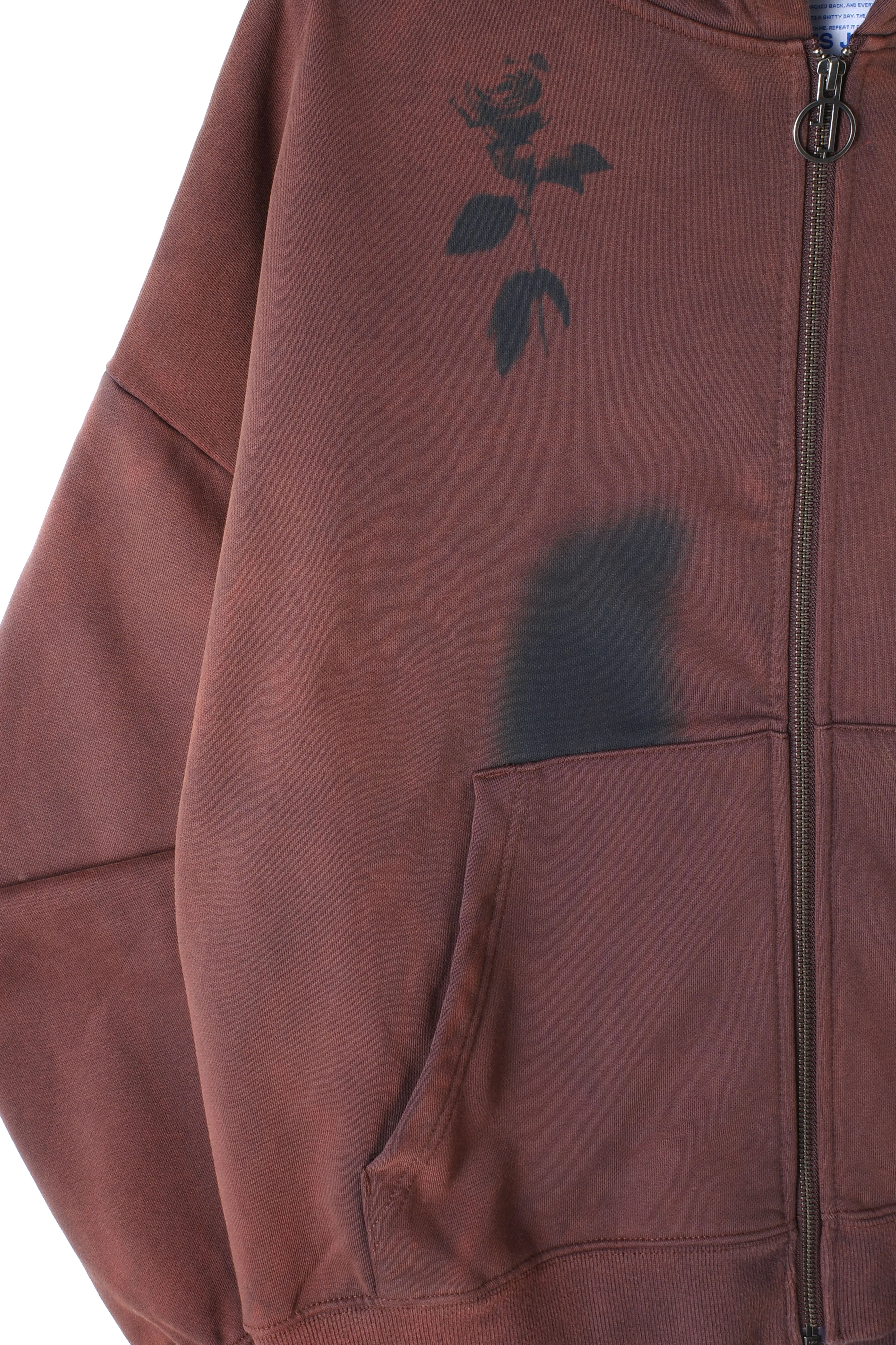 Waiting around zip hoodie sold by Junglesjungles product image thumbnail 4