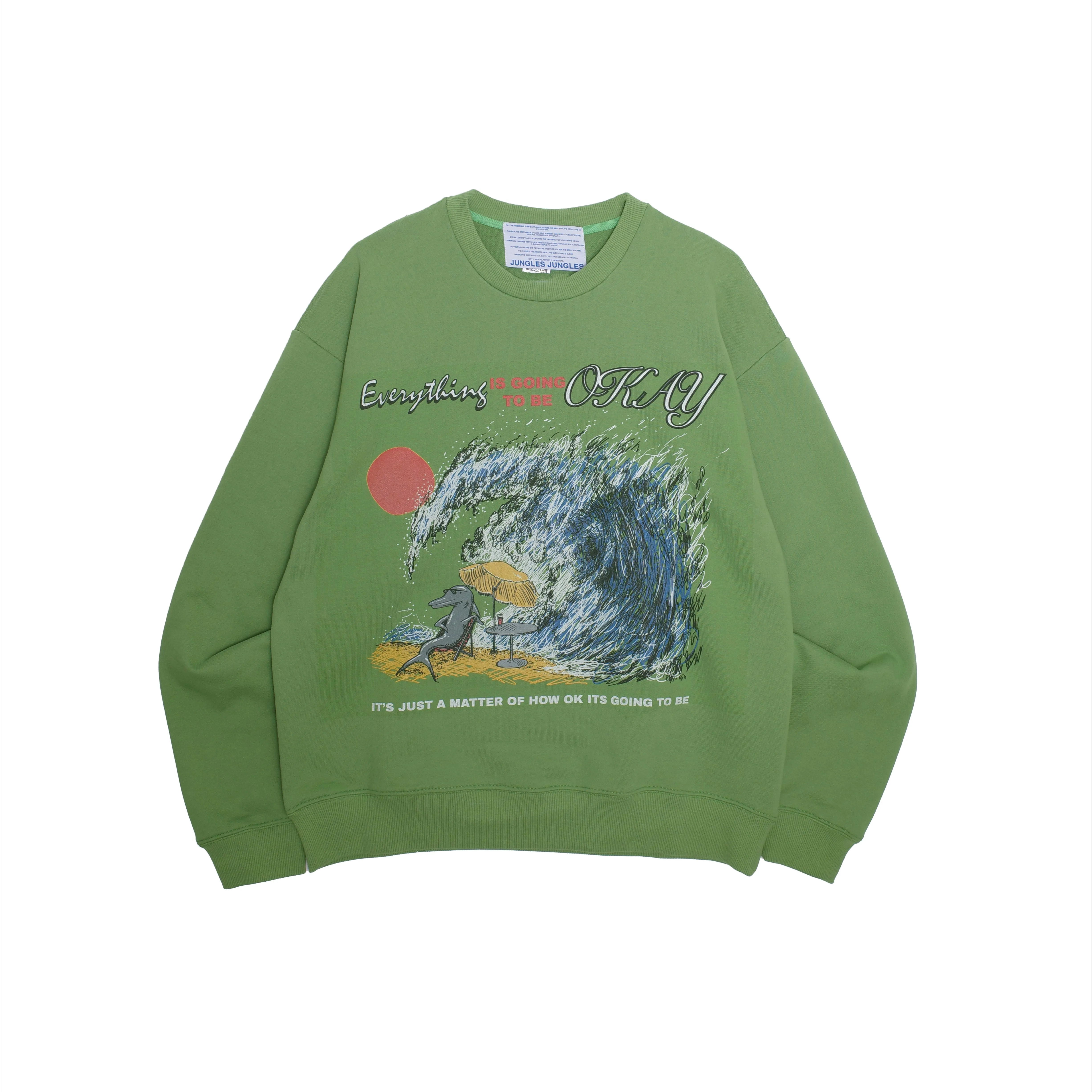 Everything will be OK crewneck sold by Junglesjungles